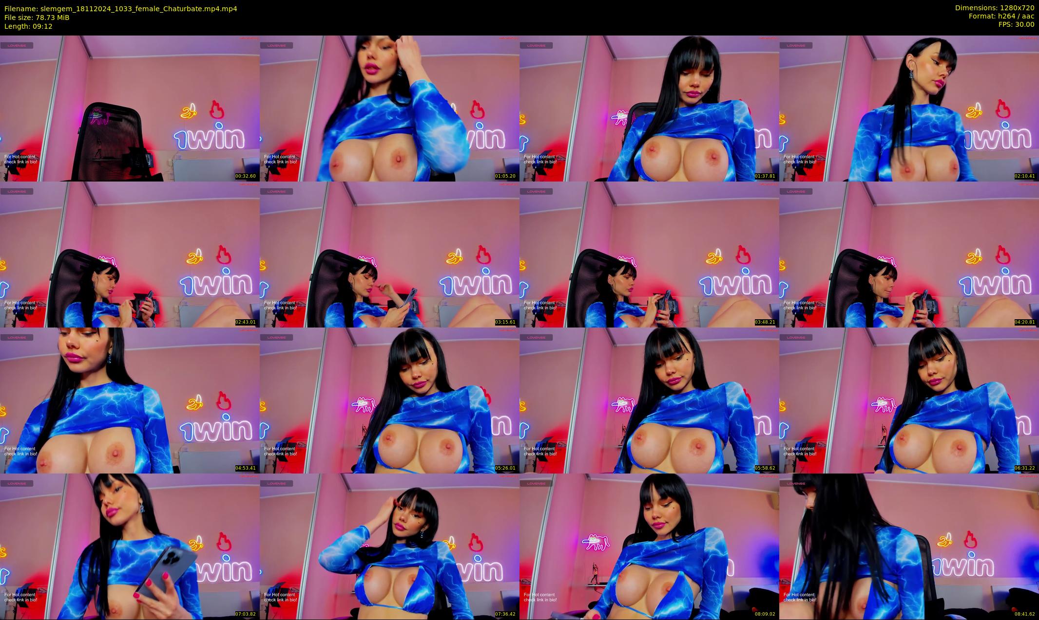 slemgem — 10 minute Chaturbate couple cam show recording, 720p, Nov 18, 2024