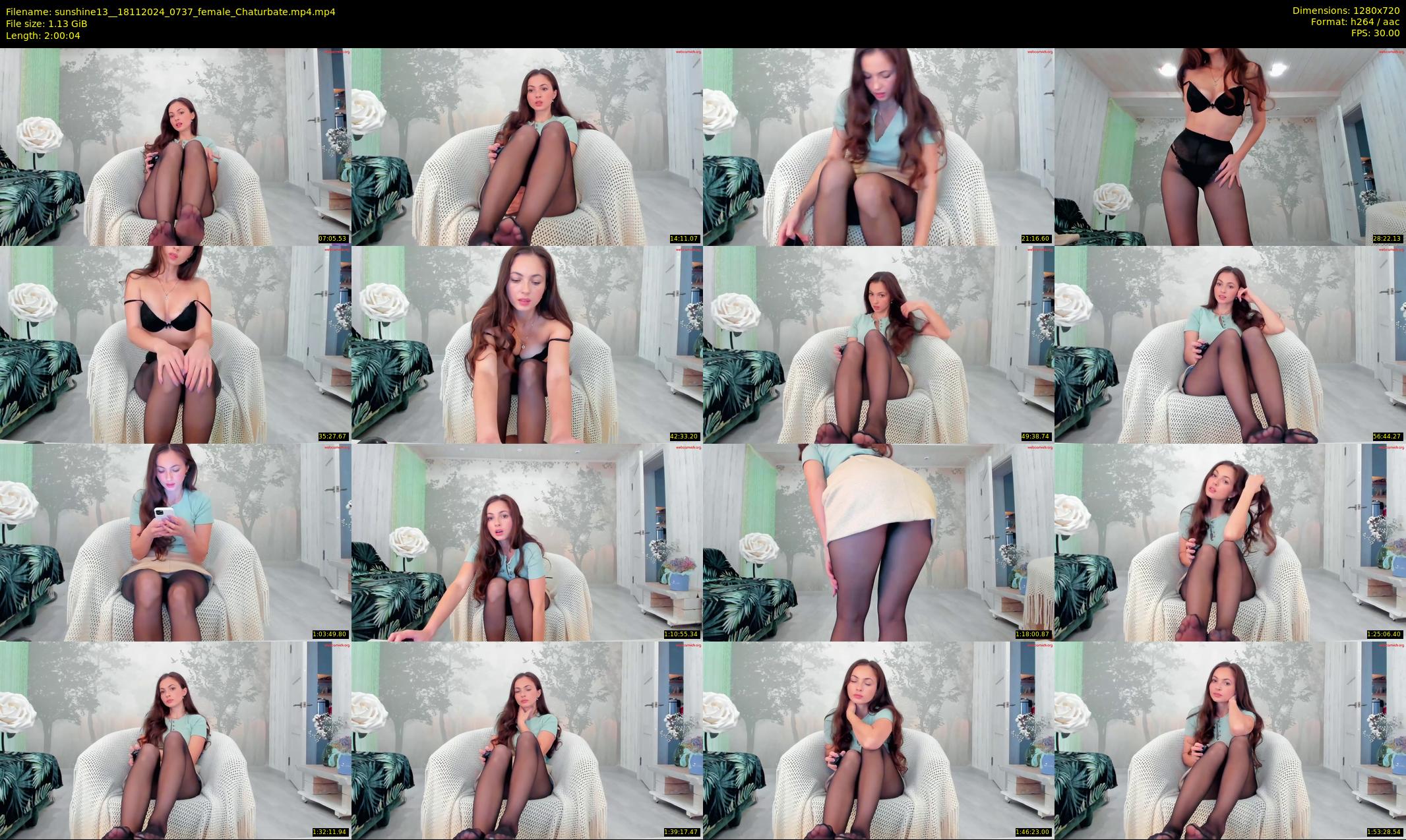 sunshine13_ — 121 minute Chaturbate female cam show recording, 720p, Nov 18, 2024