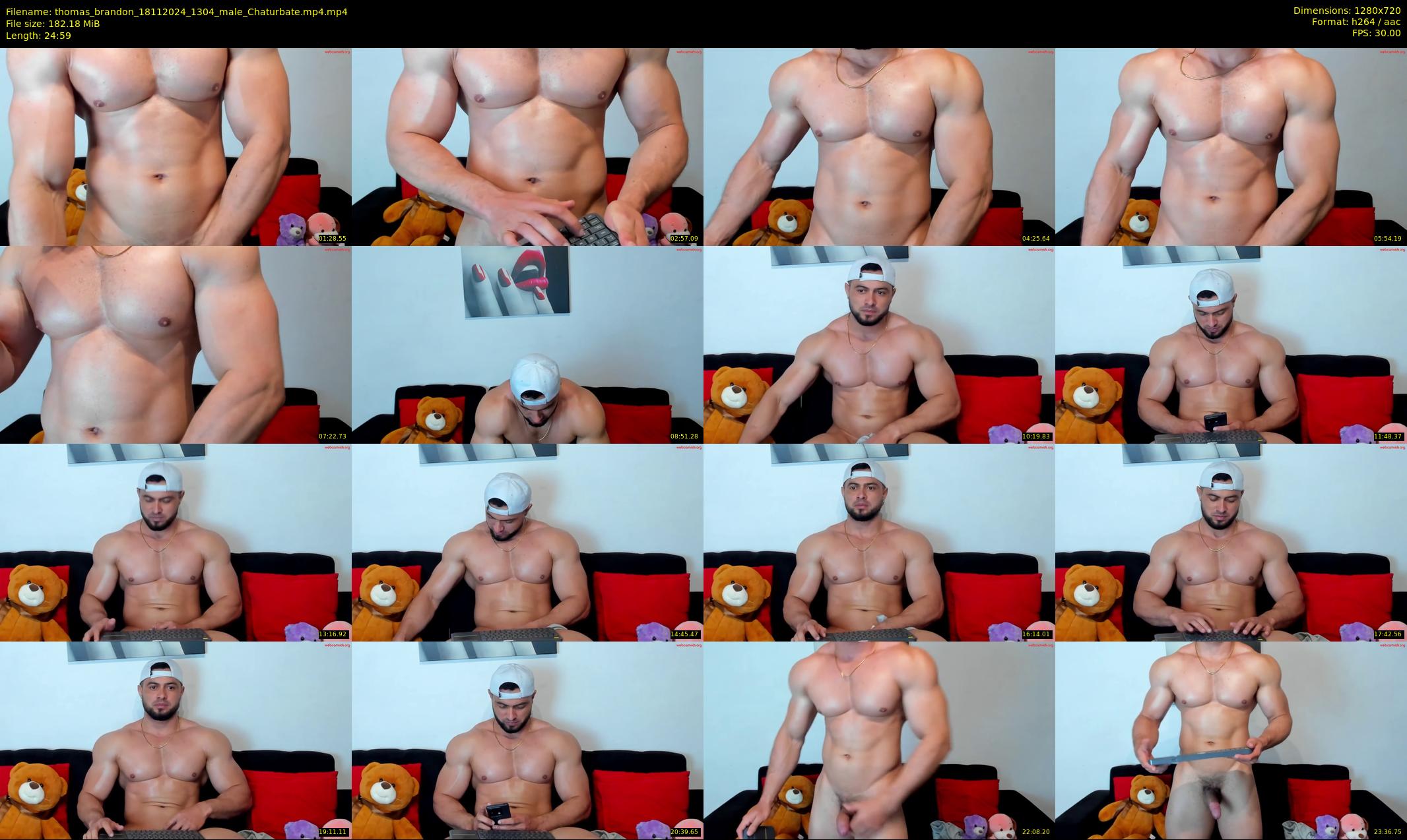 thomas_brandon — 25 minute Chaturbate male cam show recording, 720p, Nov 18, 2024