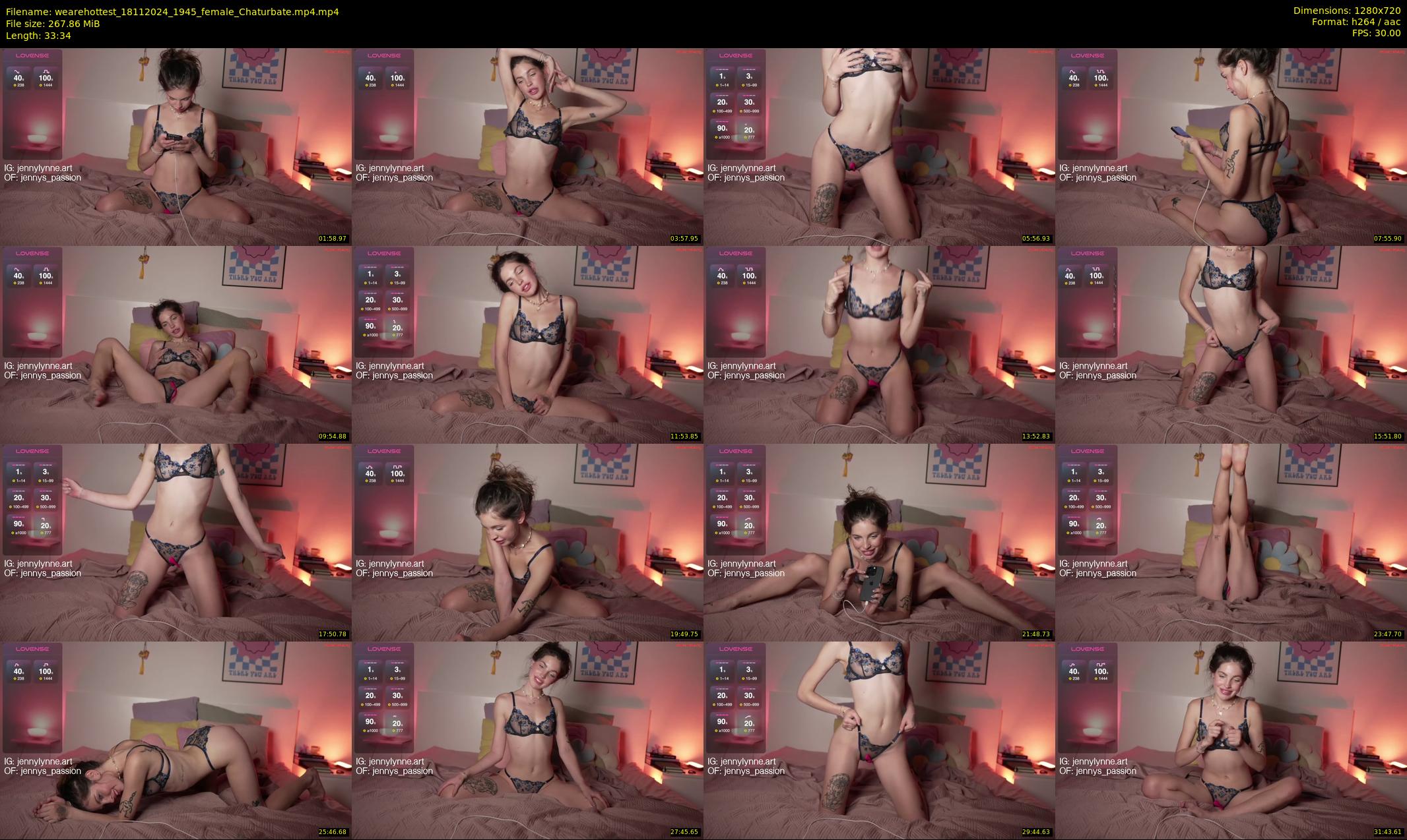 wearehottest — 34 minute Chaturbate couple cam show recording, 720p, Nov 18, 2024