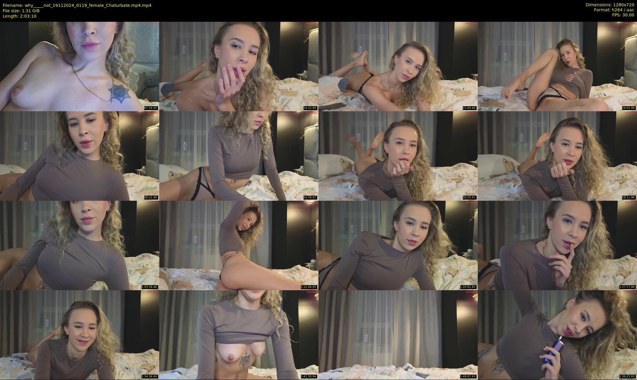 why_____not — 124 minute Chaturbate female cam show recording, 720p, Nov 19, 2024