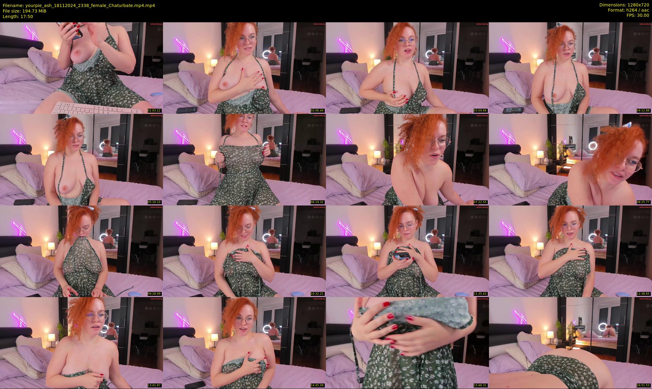 yourpie_ash — 18 minute Chaturbate female cam show recording, 720p, Nov 18, 2024