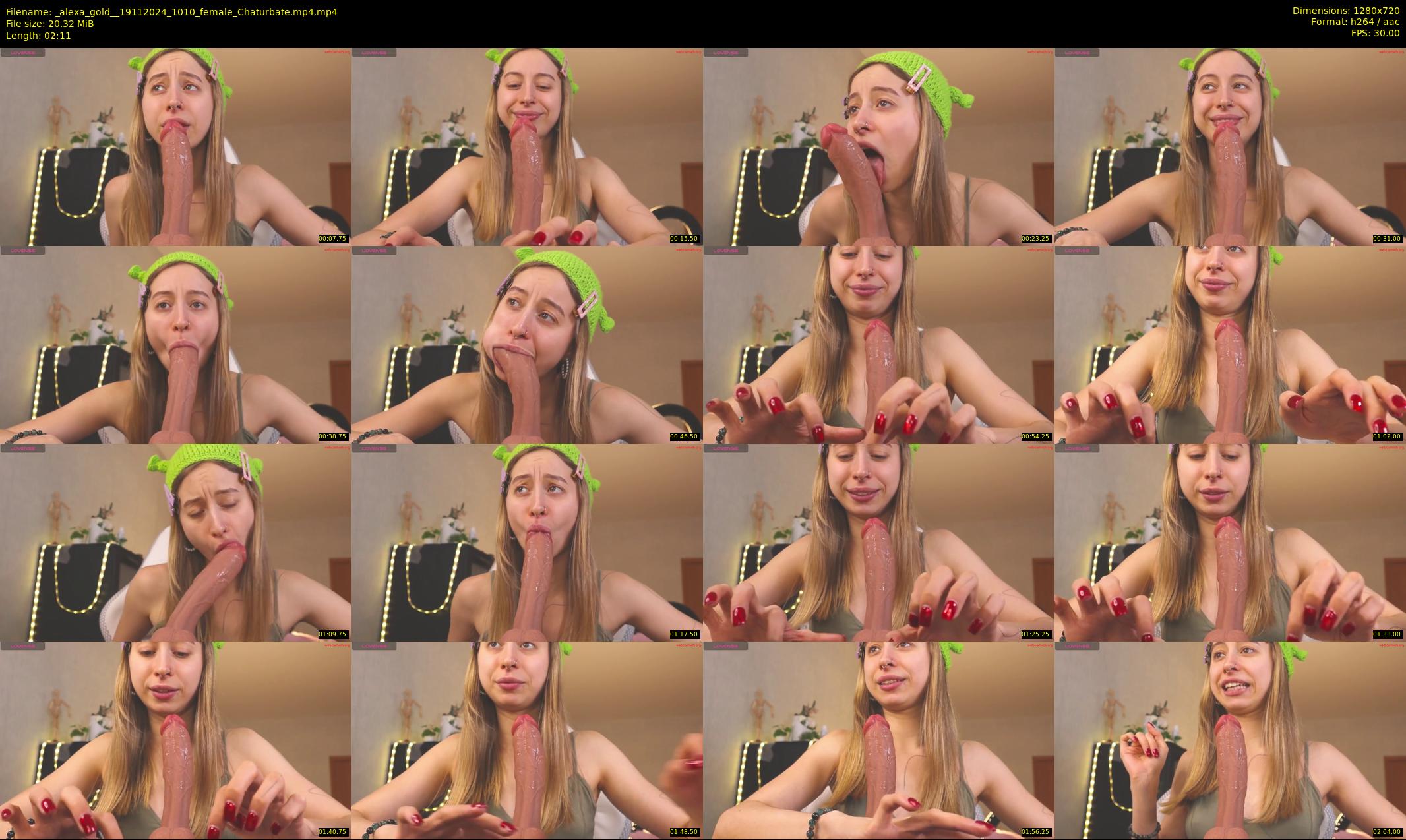 _alexa_gold_ — 3 minute Chaturbate female cam show recording, 720p, Nov 19, 2024