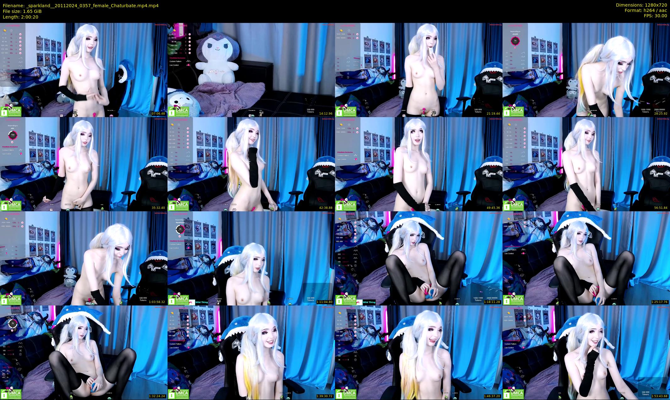 _sparkland_ — 121 minute Chaturbate female cam show recording, 720p, Nov 20, 2024
