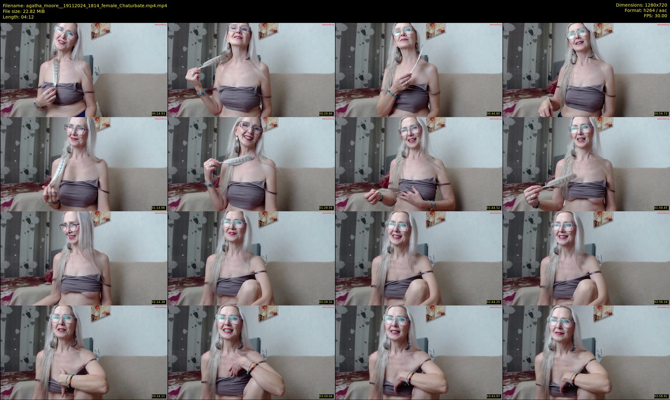 agatha_moore_ — 5 minute Chaturbate female cam show recording, 720p, Nov 19, 2024