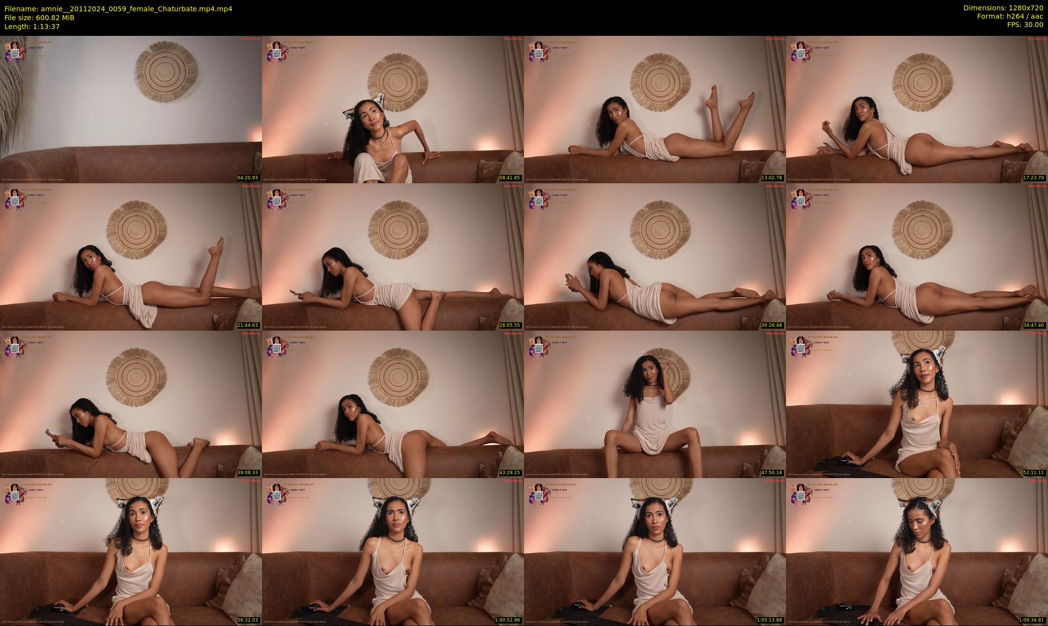 amnie_ — 74 minute Chaturbate female cam show recording, 720p, Nov 20, 2024