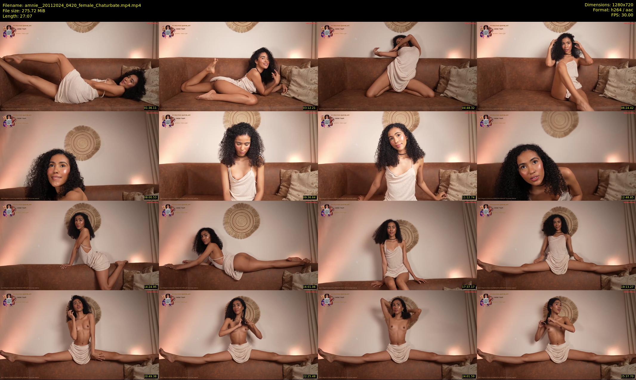 amnie_ — 28 minute Chaturbate female cam show recording, 720p, Nov 20, 2024
