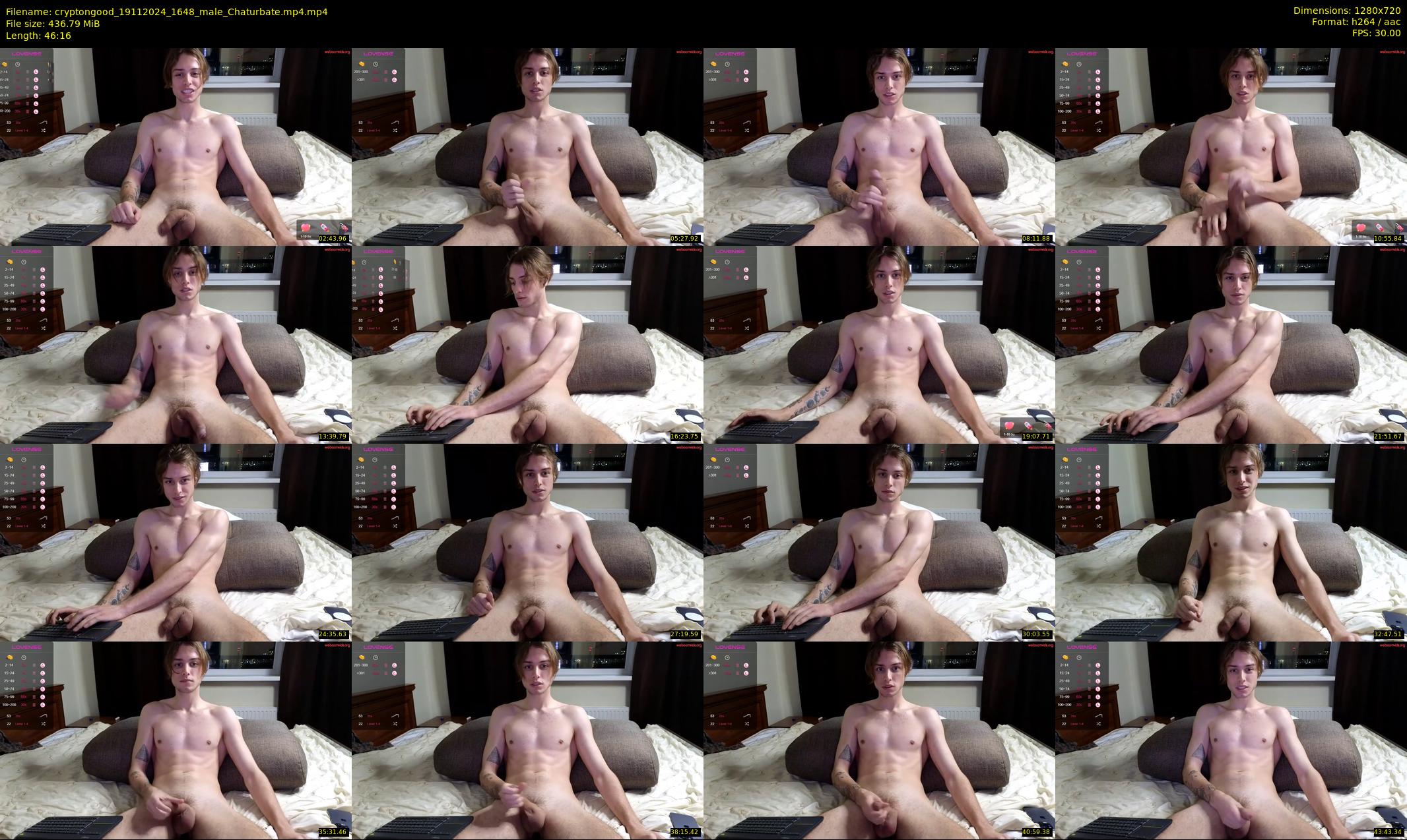 cryptongood — 47 minute Chaturbate male cam show recording, 720p, Nov 19, 2024