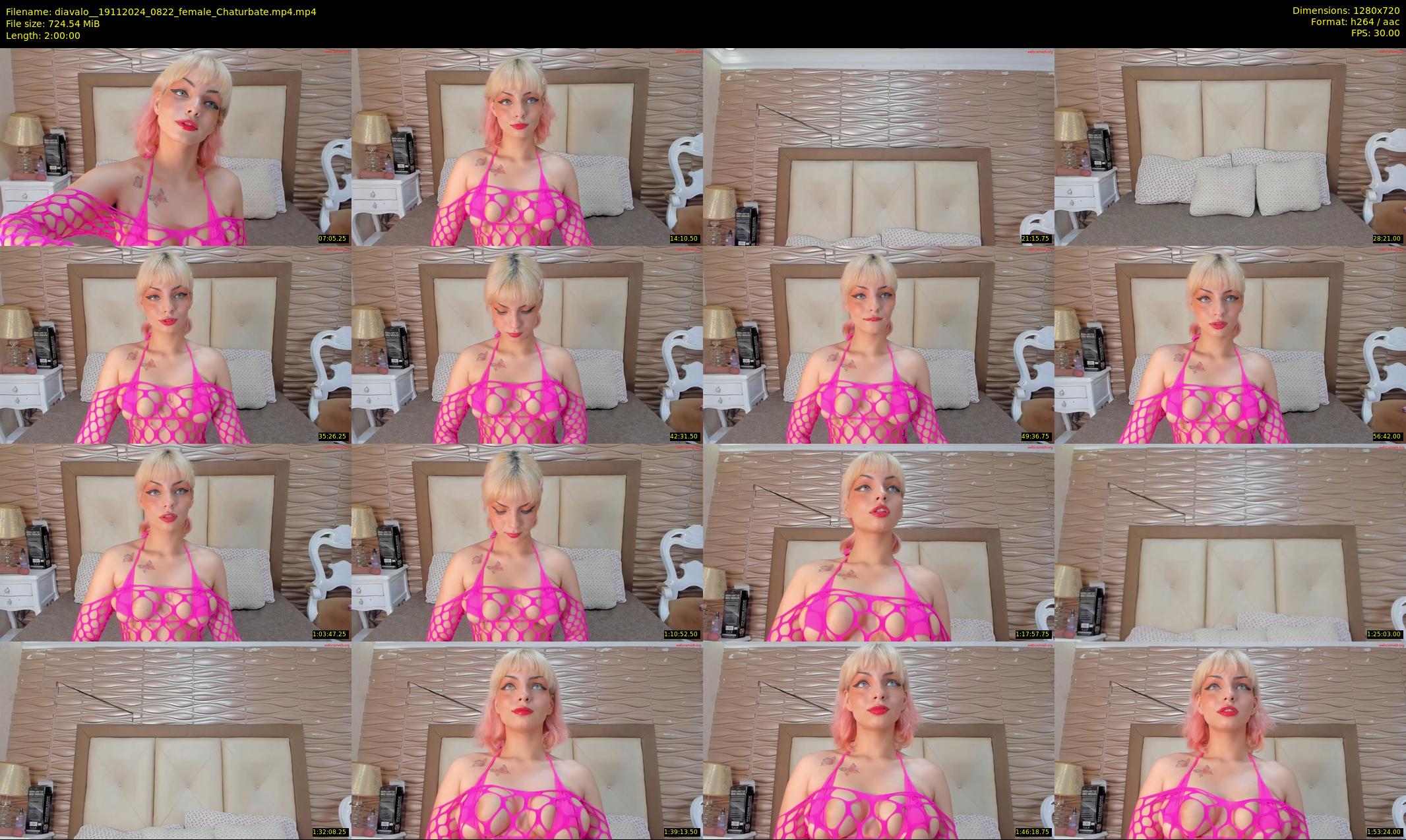 diavalo_ — 120 minute Chaturbate female cam show recording, 720p, Nov 19, 2024