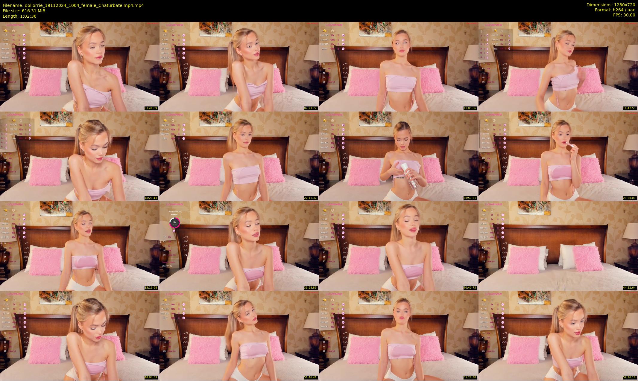 dollorrie — 63 minute Chaturbate couple cam show recording, 720p, Nov 19, 2024