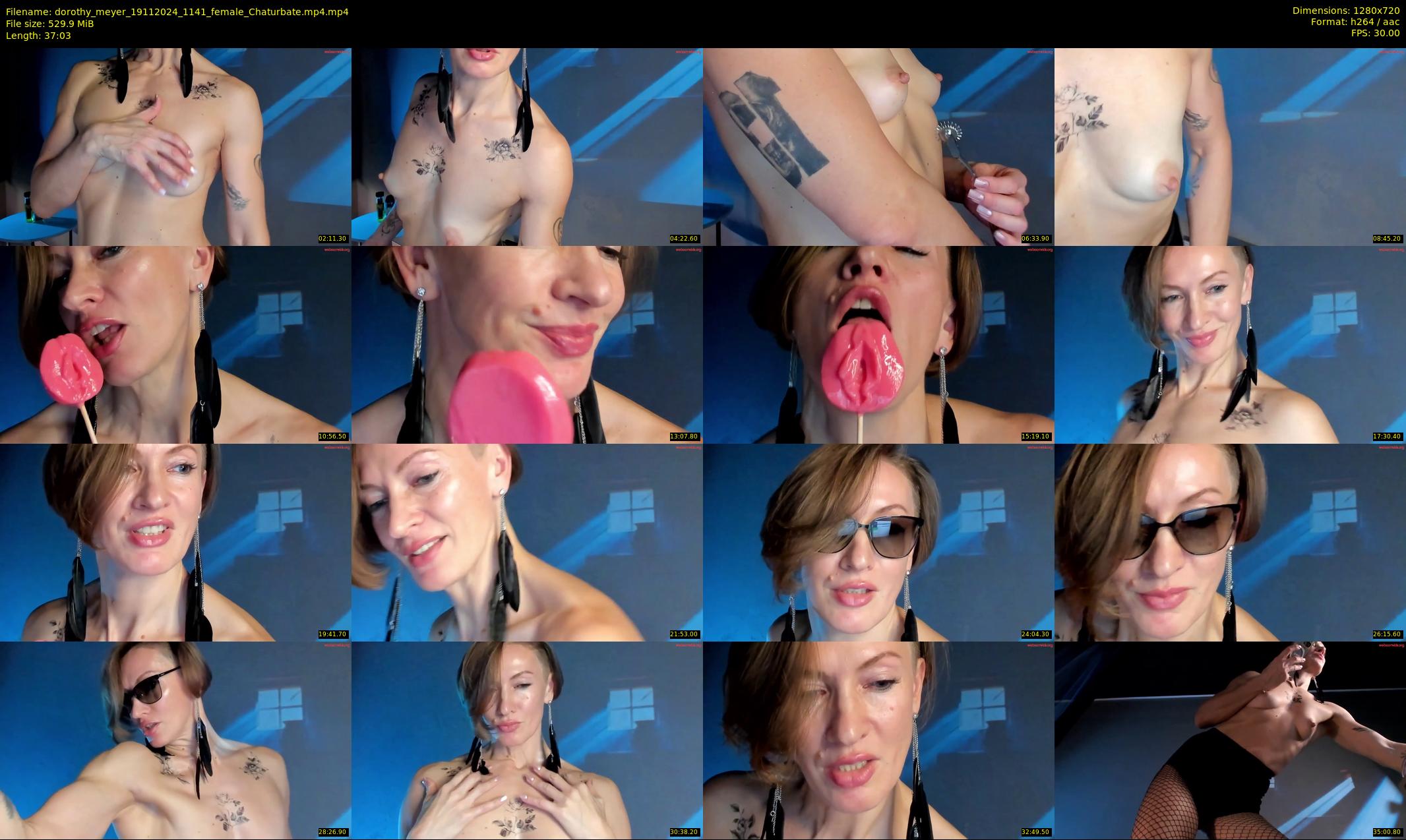 dorothy_meyer — 38 minute Chaturbate female cam show recording, 720p, Nov 19, 2024