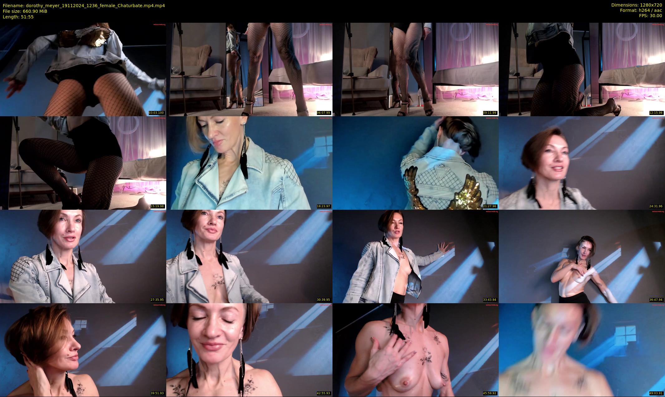 dorothy_meyer — 52 minute Chaturbate female cam show recording, 720p, Nov 19, 2024