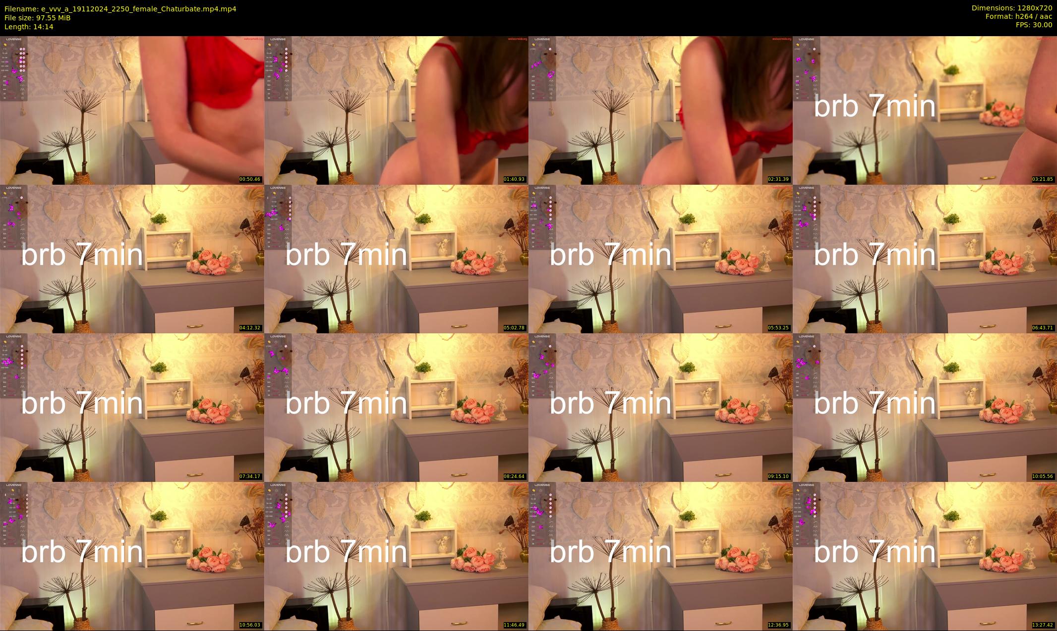 e_vvv_a — 15 minute Chaturbate female cam show recording, 720p, Nov 19, 2024