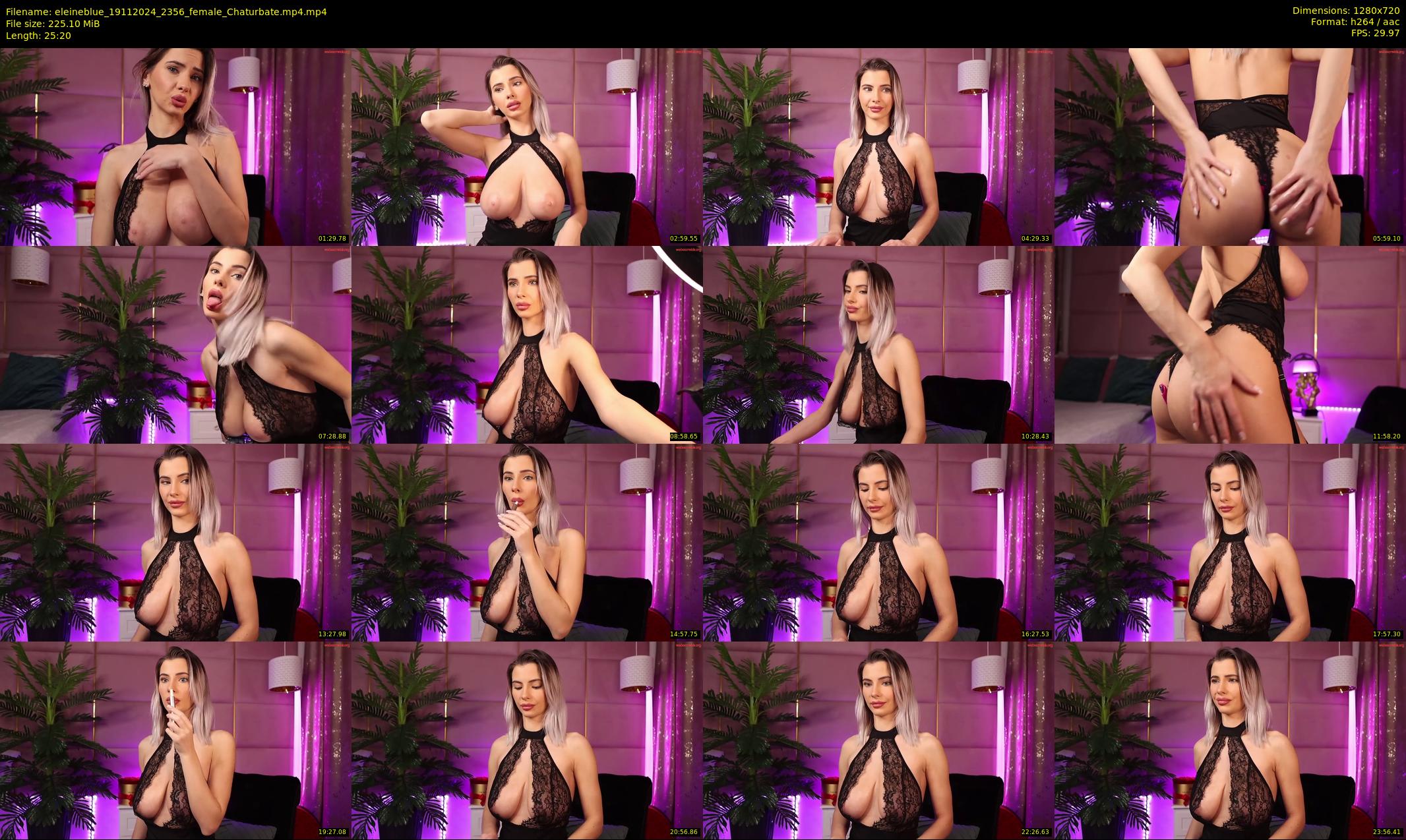 eleineblue — 26 minute Chaturbate female cam show recording, 720p, Nov 19, 2024