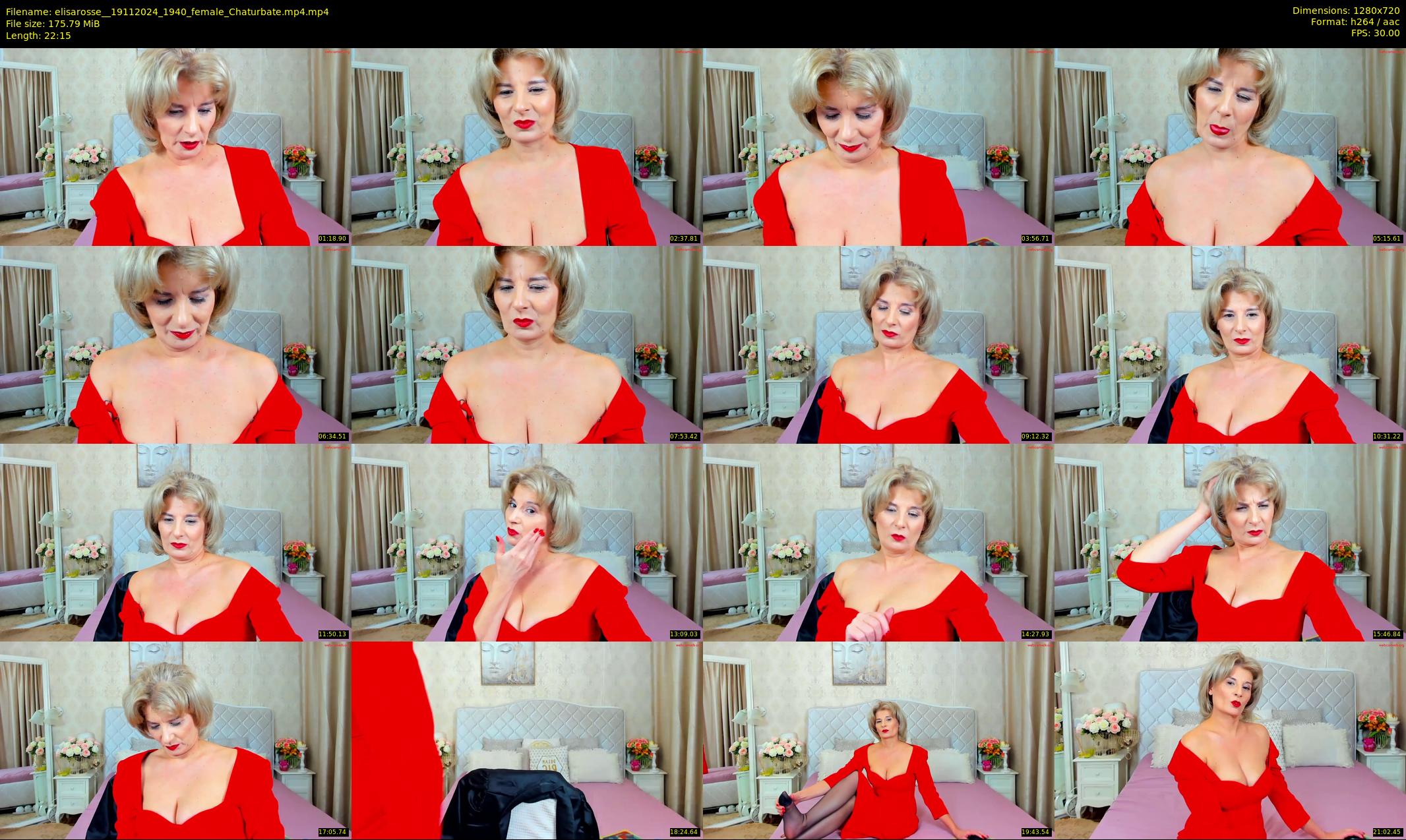 elisarosse_ — 23 minute Chaturbate female cam show recording, 720p, Nov 19, 2024