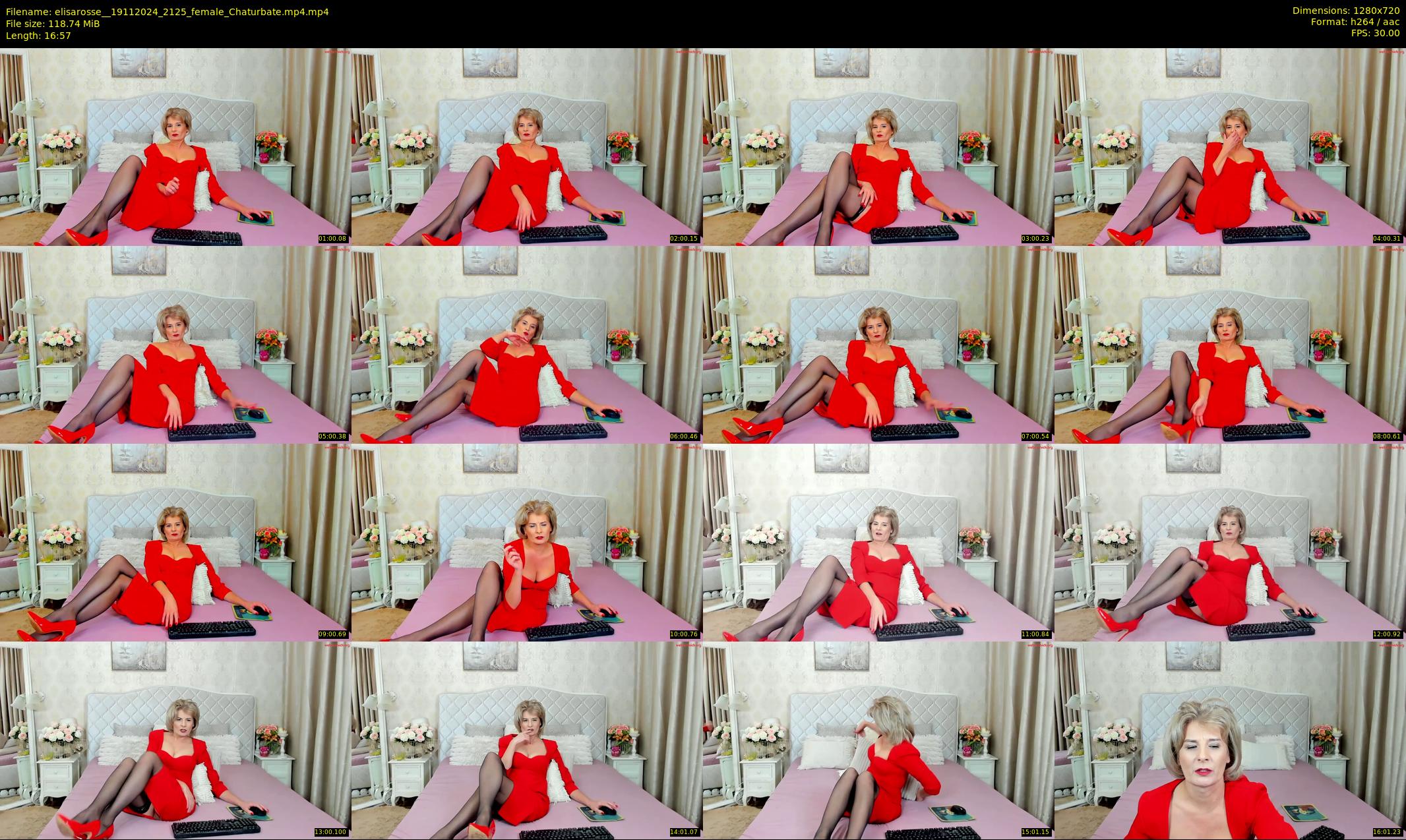 elisarosse_ — 17 minute Chaturbate female cam show recording, 720p, Nov 19, 2024