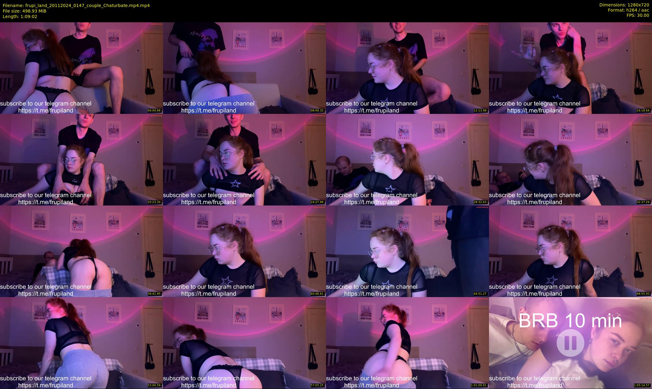 frupi_land — 70 minute Chaturbate couple cam show recording, 720p, Nov 20, 2024