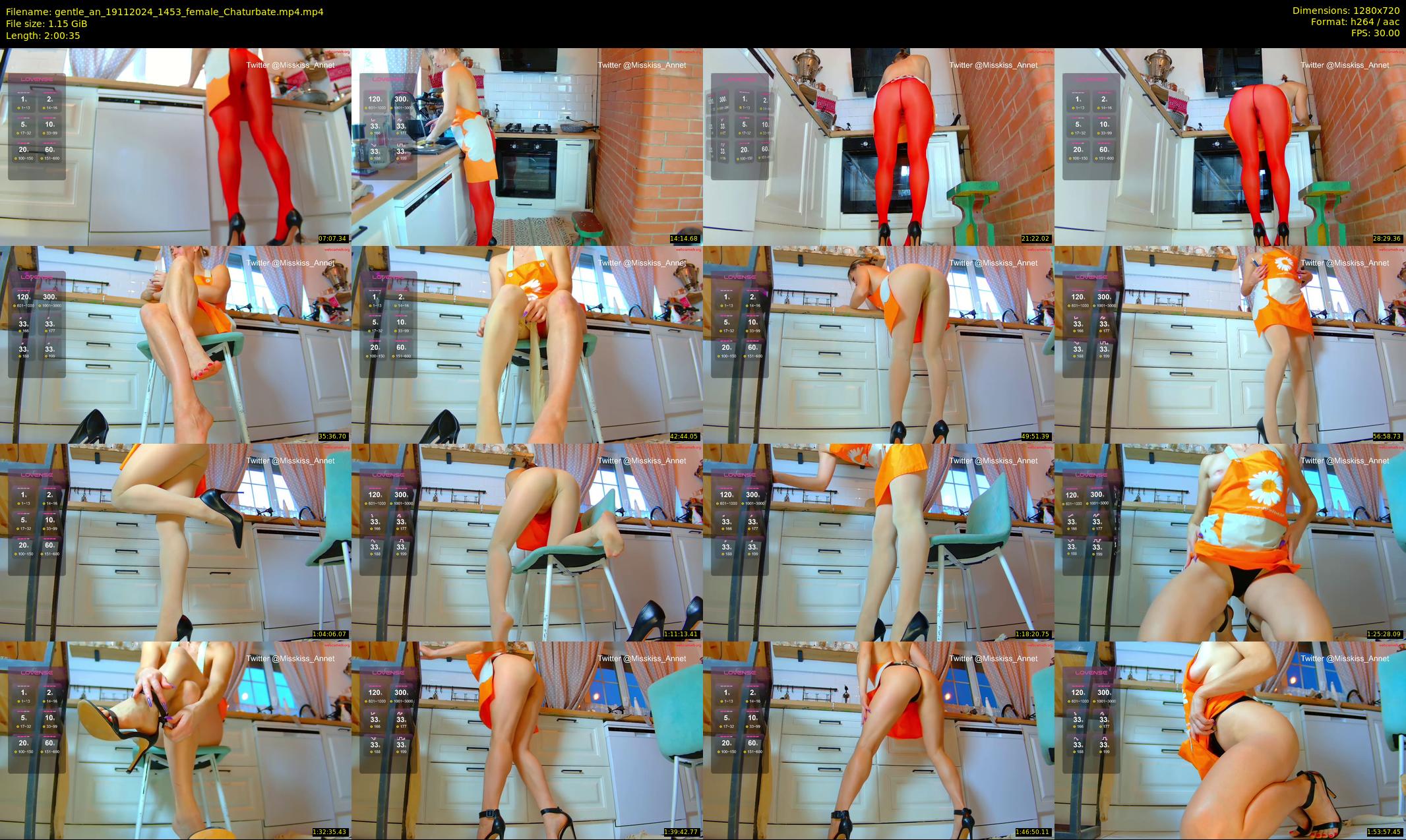 gentle_an — 121 minute Chaturbate female cam show recording, 720p, Nov 19, 2024