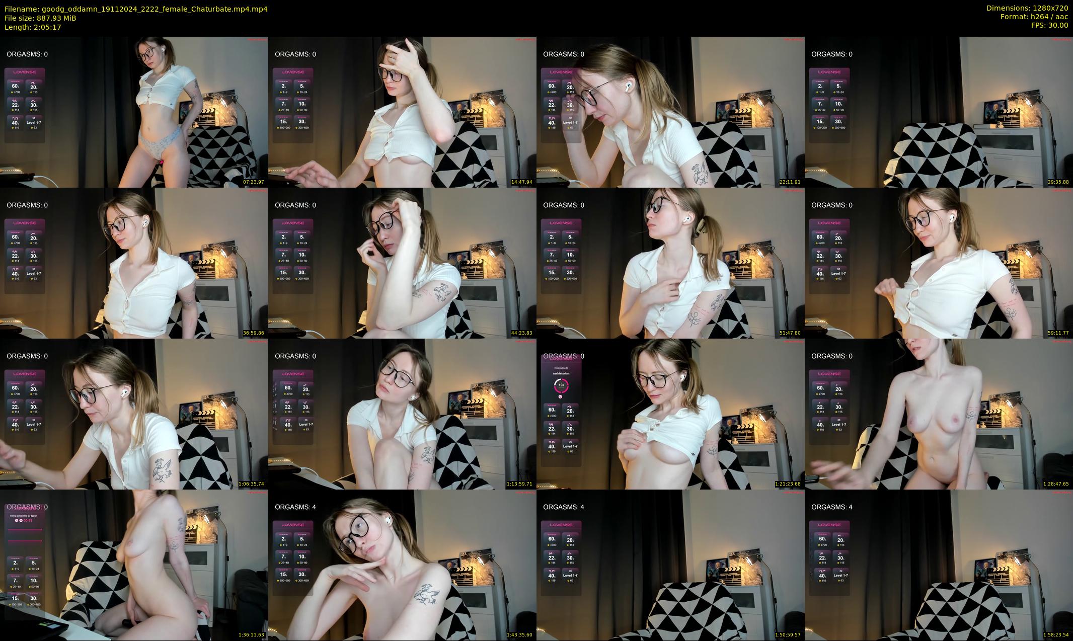goodg_oddamn — 126 minute Chaturbate female cam show recording, 720p, Nov 19, 2024
