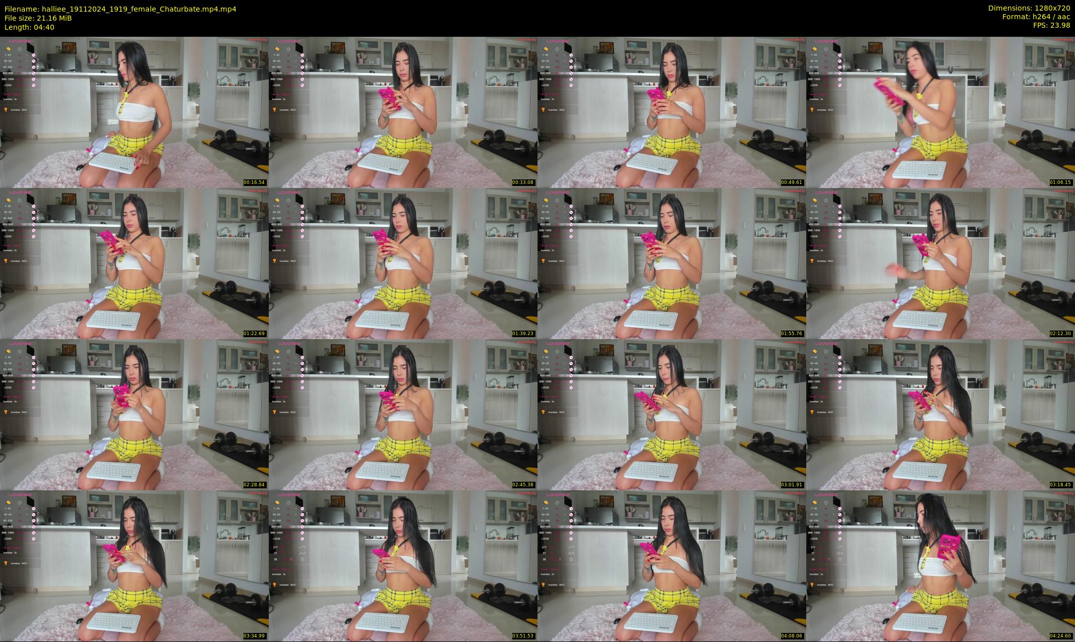 halliee — 5 minute Chaturbate couple cam show recording, 720p, Nov 19, 2024