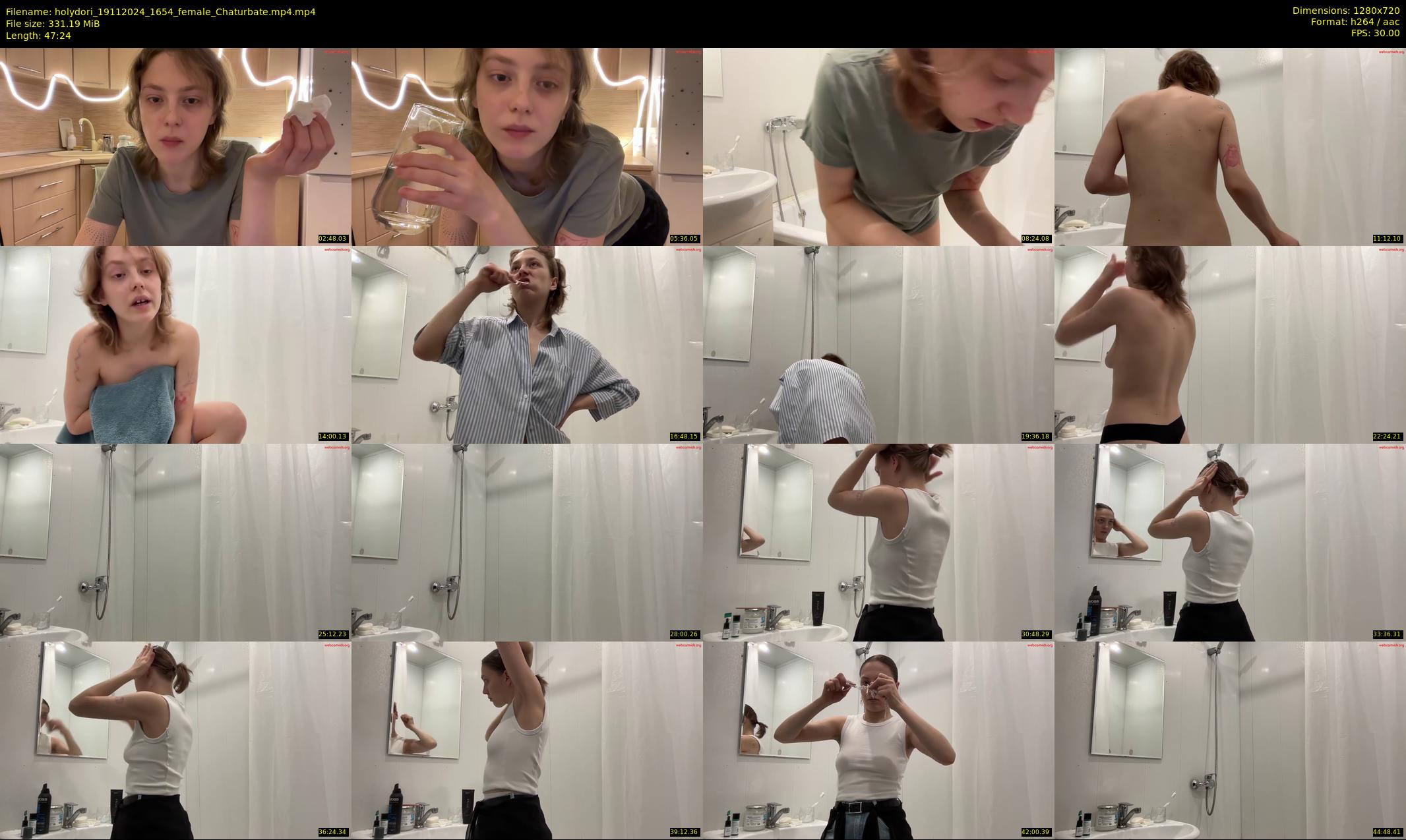 holydori — 48 minute Chaturbate female cam show recording, 720p, Nov 19, 2024