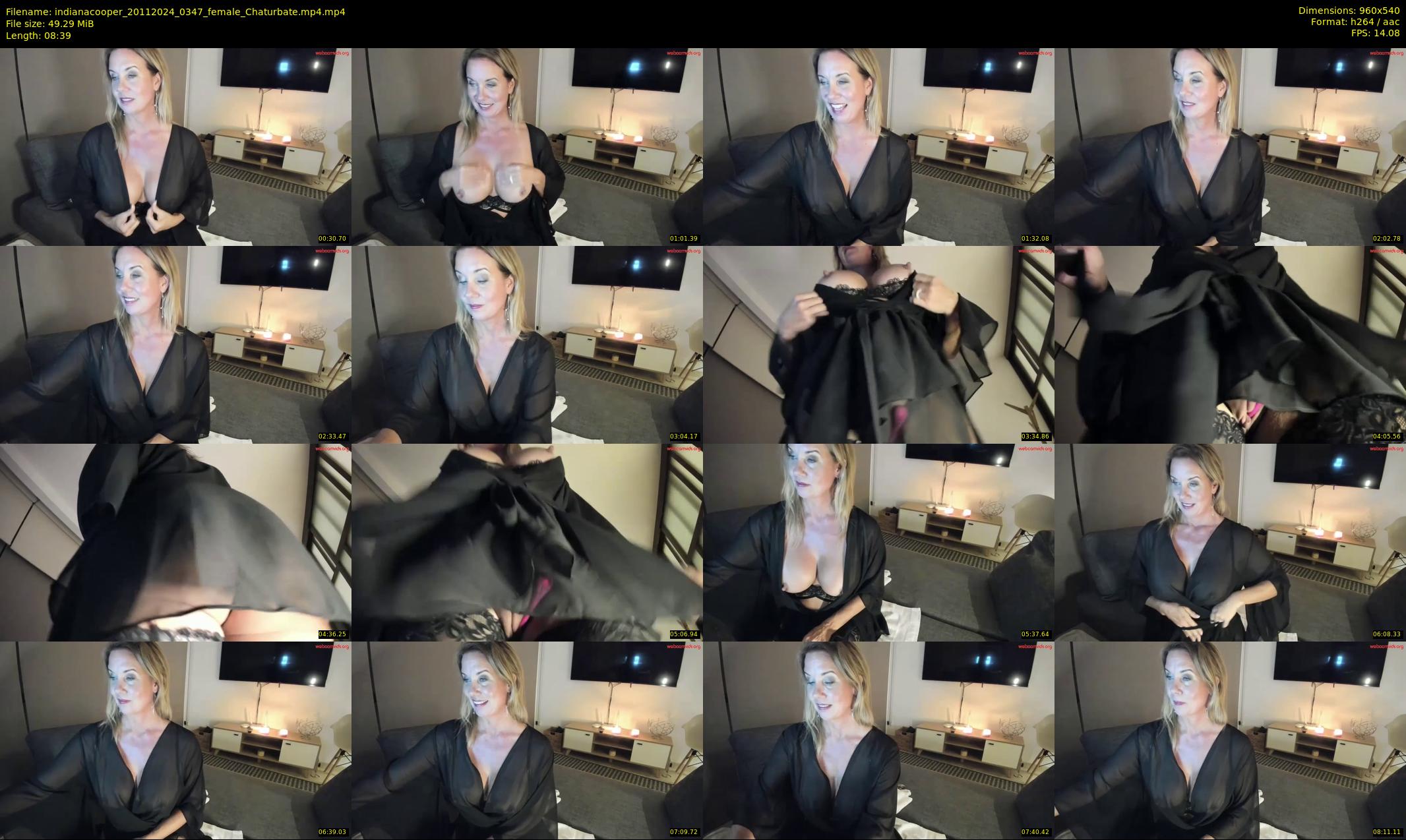indianacooper — 9 minute Chaturbate female cam show recording, 480p, Nov 20, 2024