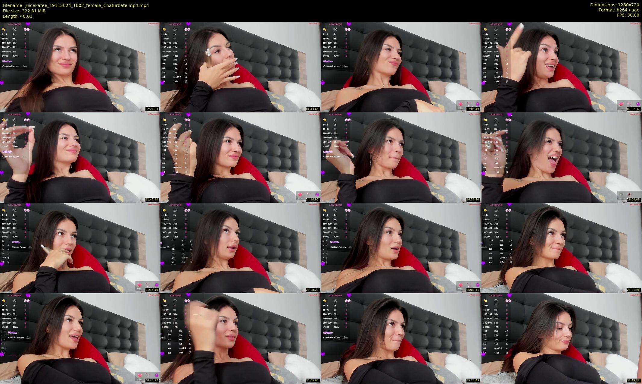 juicekatee — 41 minute Chaturbate female cam show recording, 720p, Nov 19, 2024
