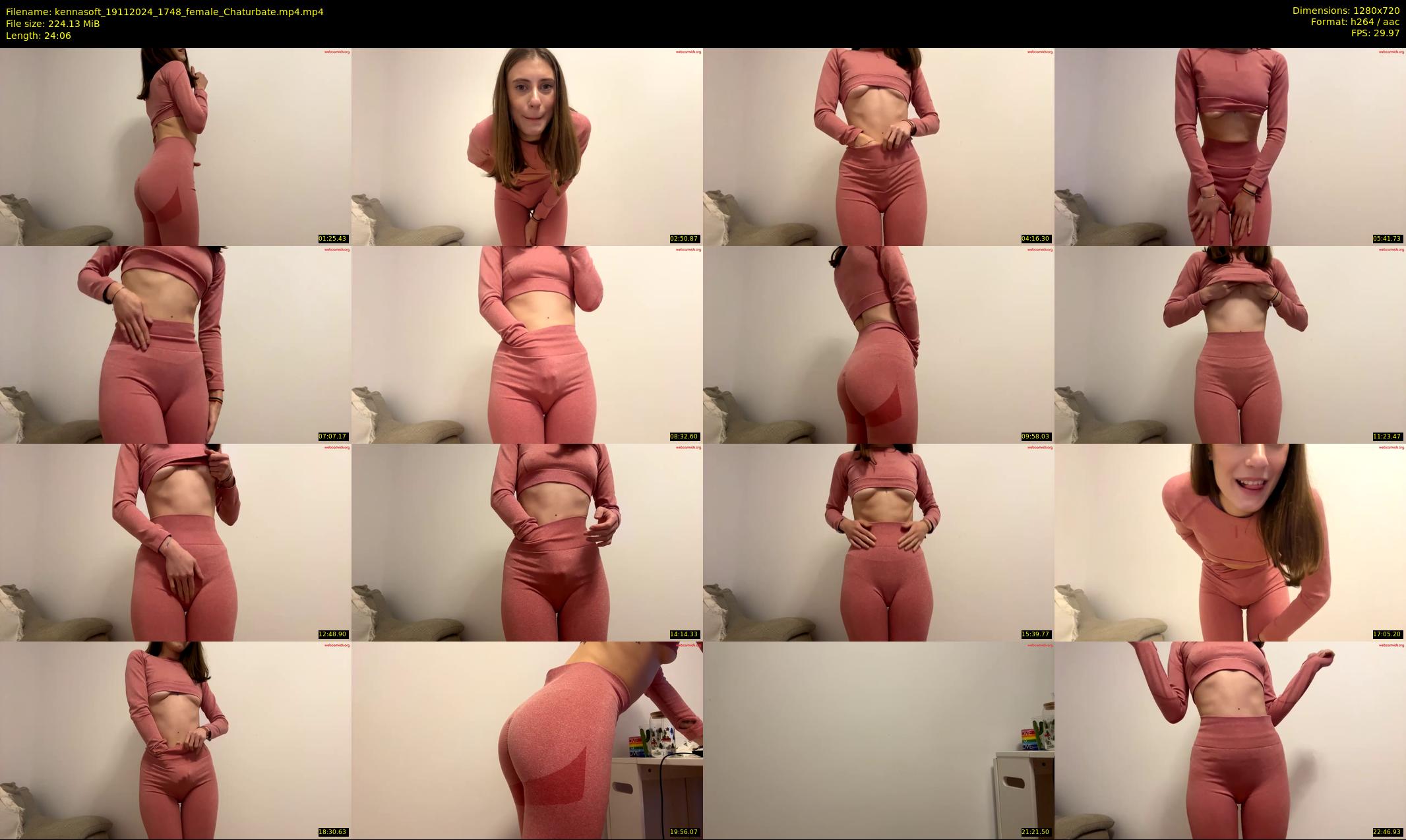 kennasoft — 25 minute Chaturbate female cam show recording, 720p, Nov 19, 2024