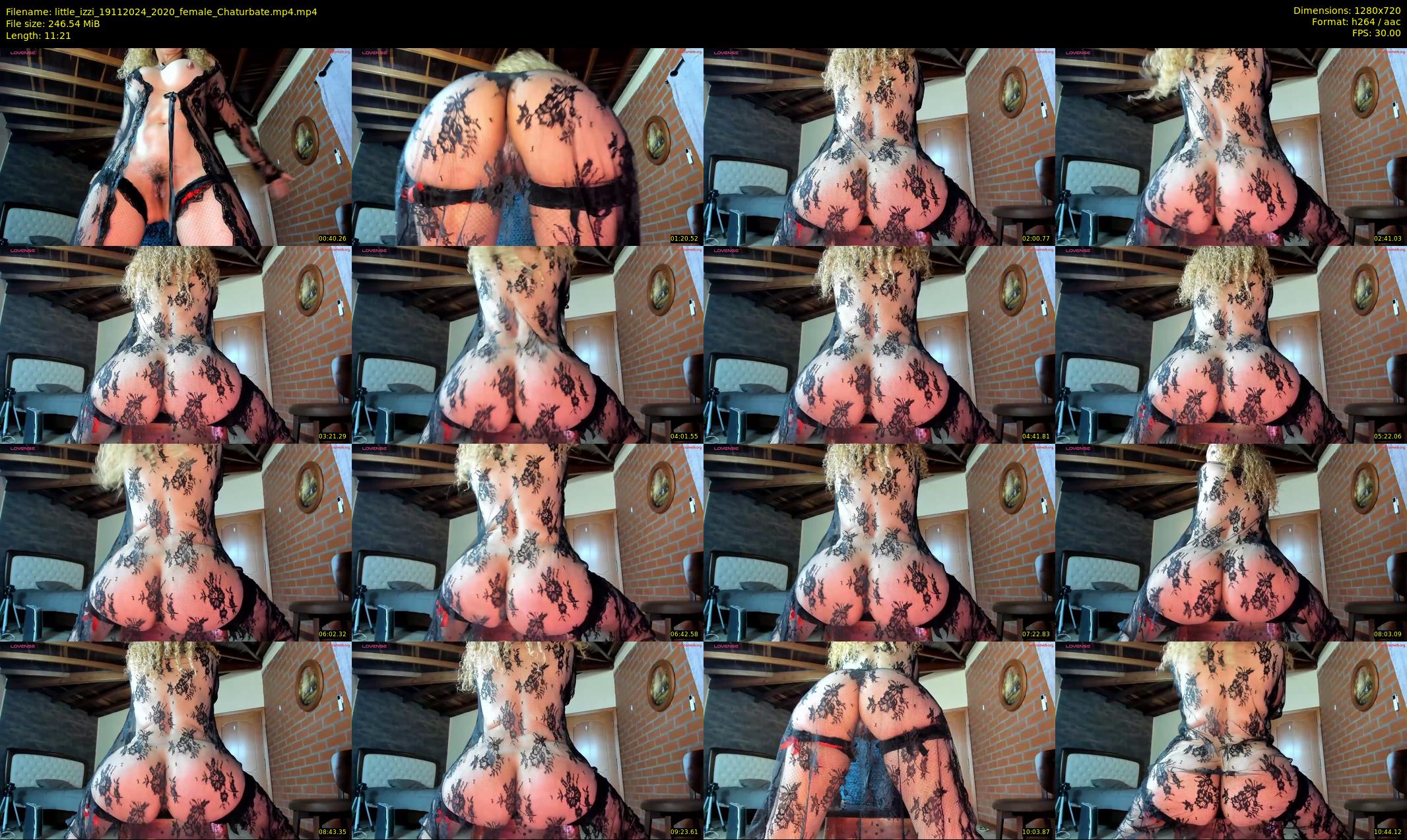 little_izzi — 12 minute Chaturbate female cam show recording, 720p, Nov 19, 2024