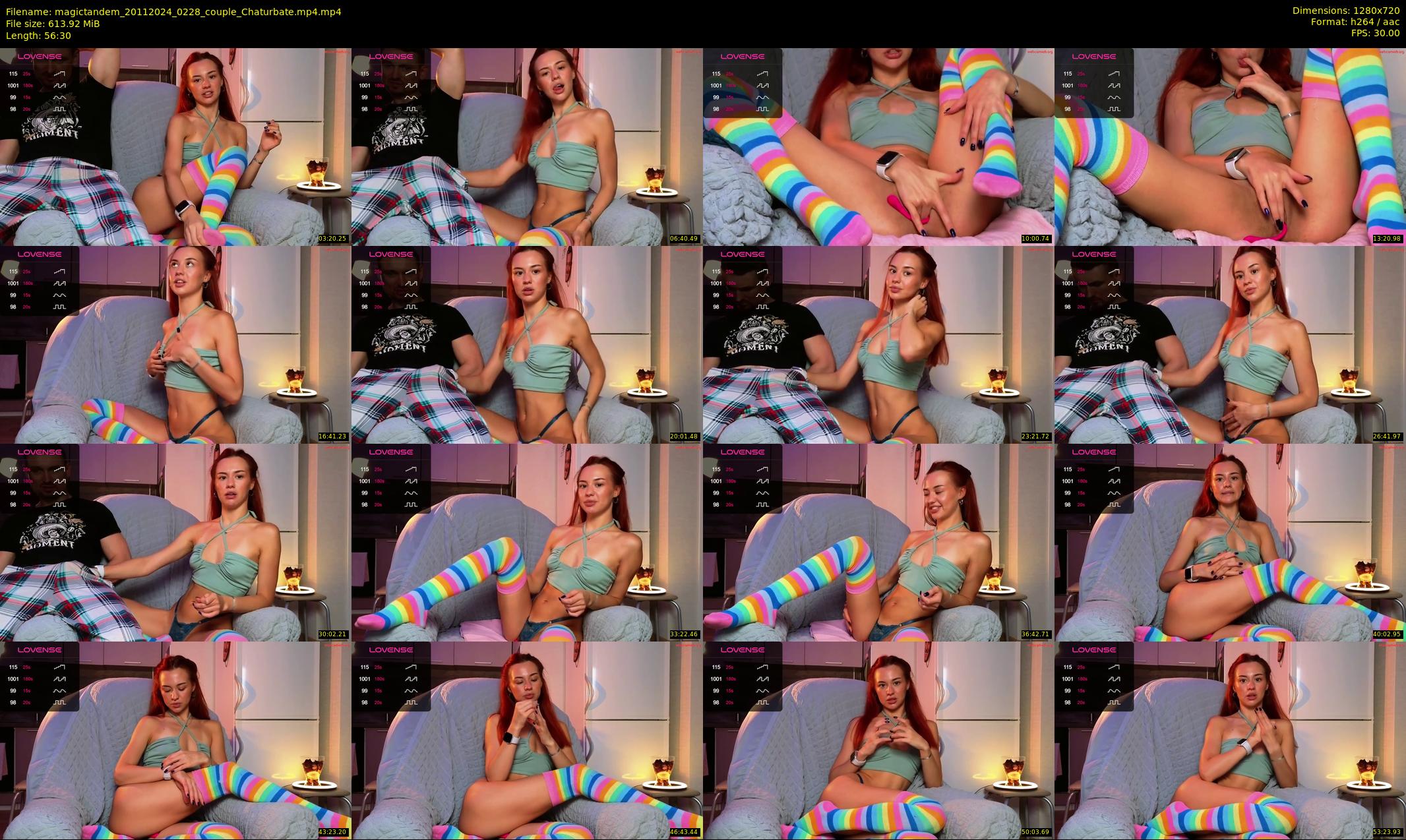 magictandem — 57 minute Chaturbate couple cam show recording, 720p, Nov 20, 2024