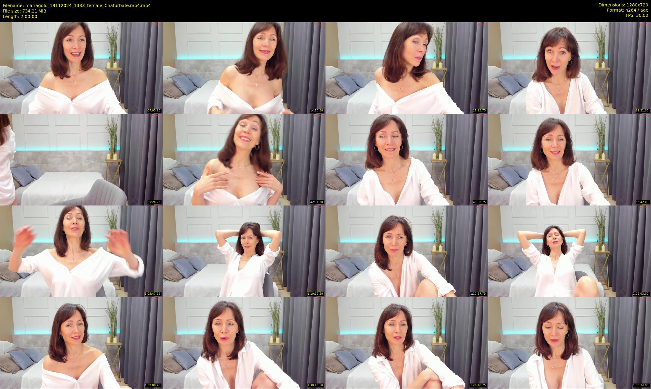 mariagold — 120 minute Chaturbate female cam show recording, 720p, Nov 19, 2024