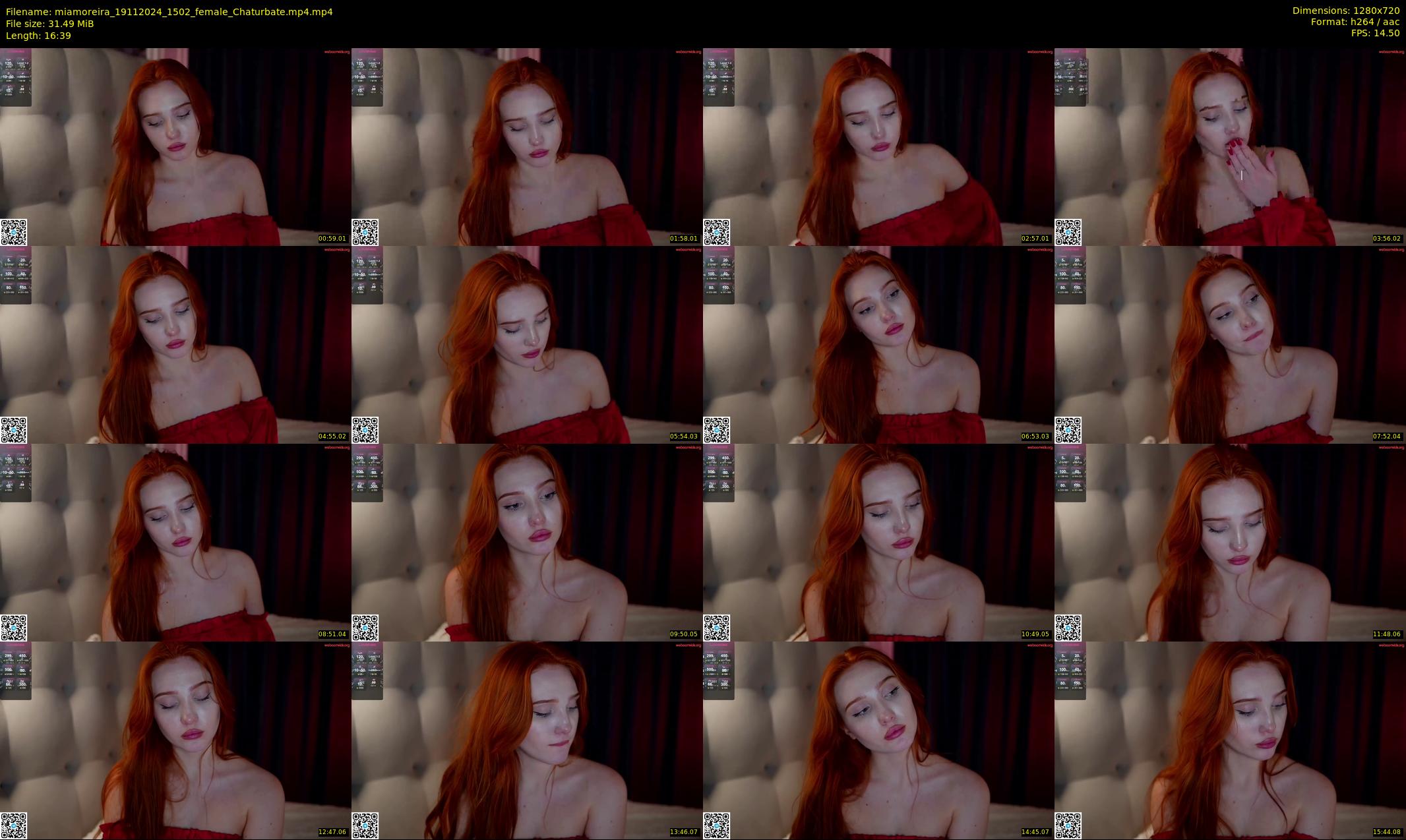 miamoreira — 17 minute Chaturbate female cam show recording, 720p, Nov 19, 2024