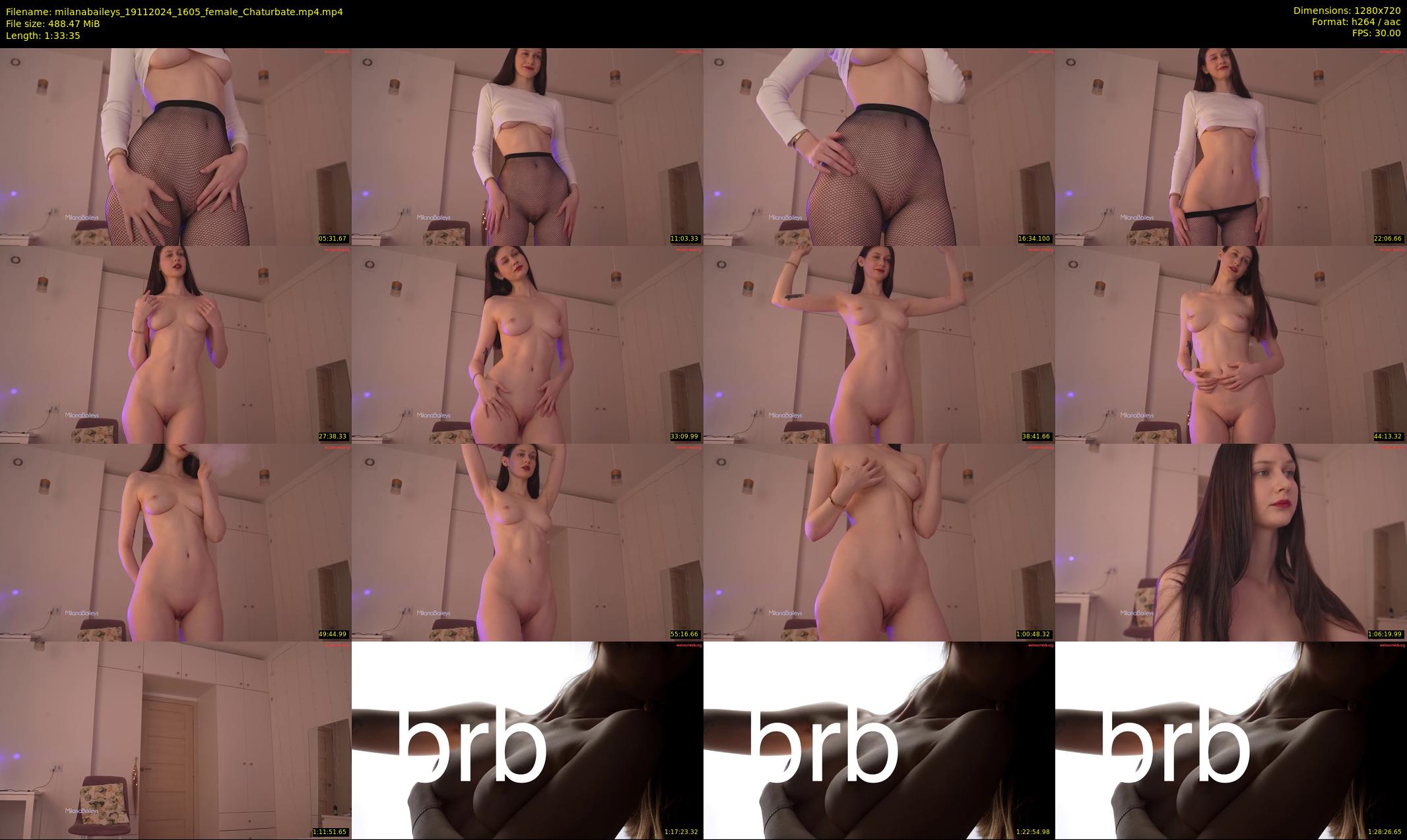 milanabaileys — 94 minute Chaturbate female cam show recording, 720p, Nov 19, 2024