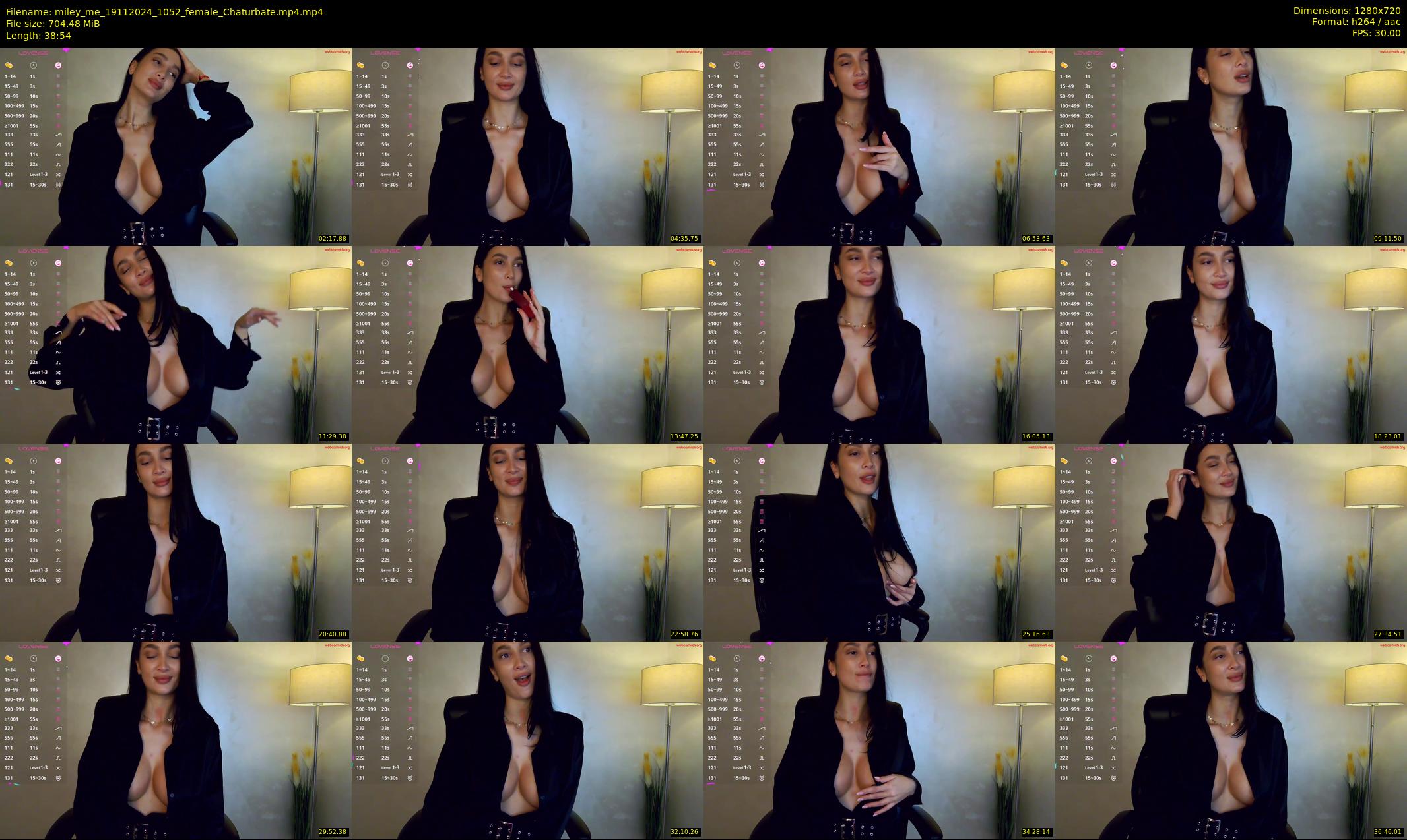 miley_me — 39 minute Chaturbate female cam show recording, 720p, Nov 19, 2024