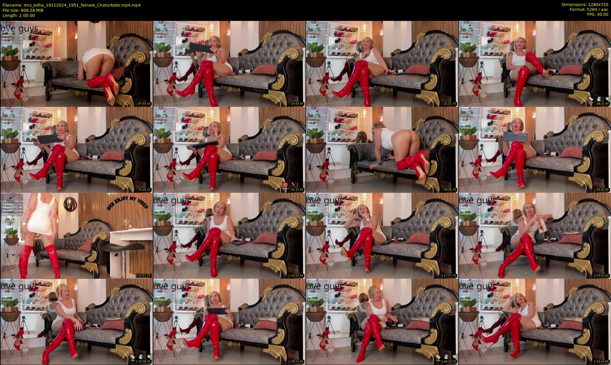 mrs_edha — 120 minute Chaturbate female cam show recording, 720p, Nov 19, 2024