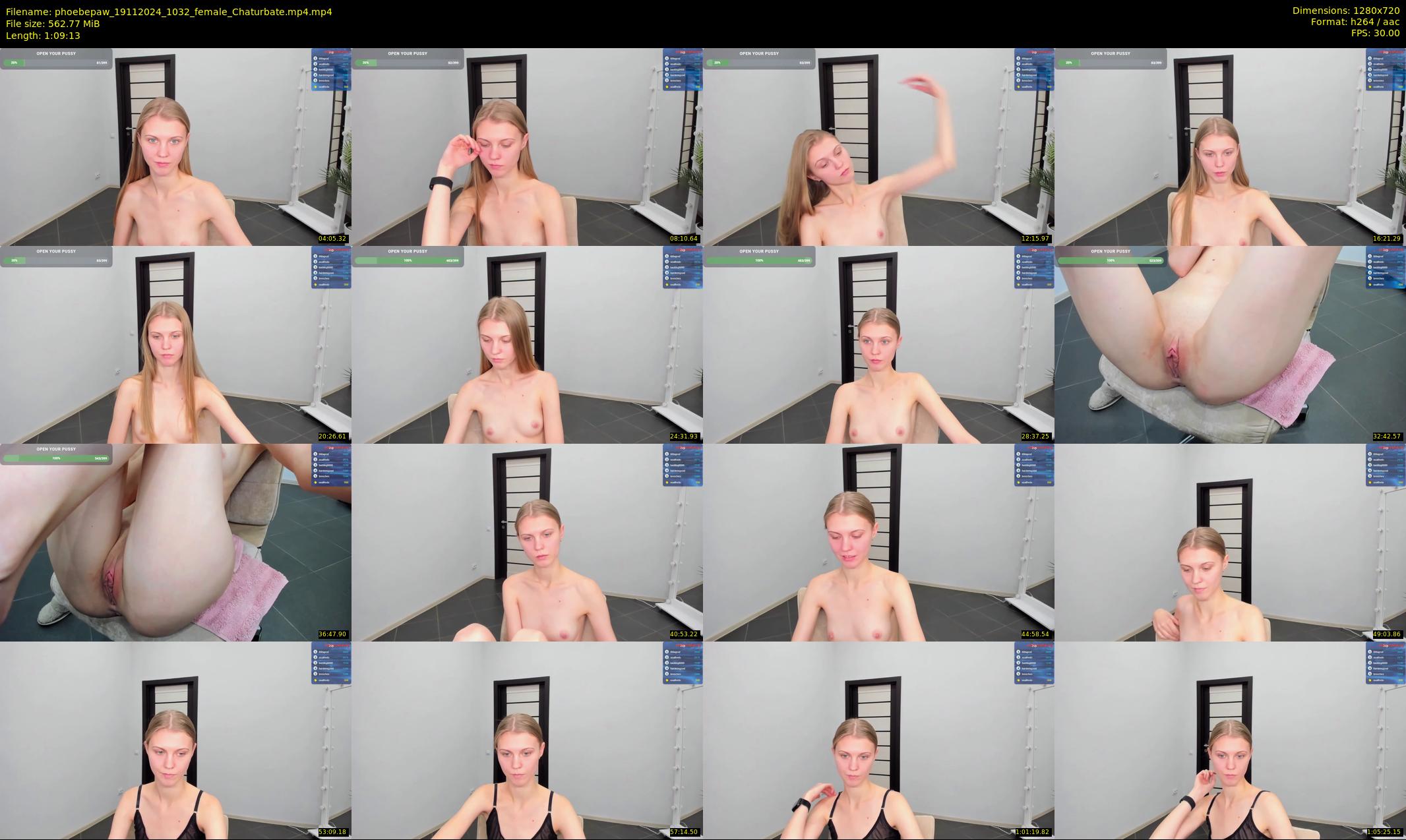 phoebepaw — 70 minute Chaturbate female cam show recording, 720p, Nov 19, 2024