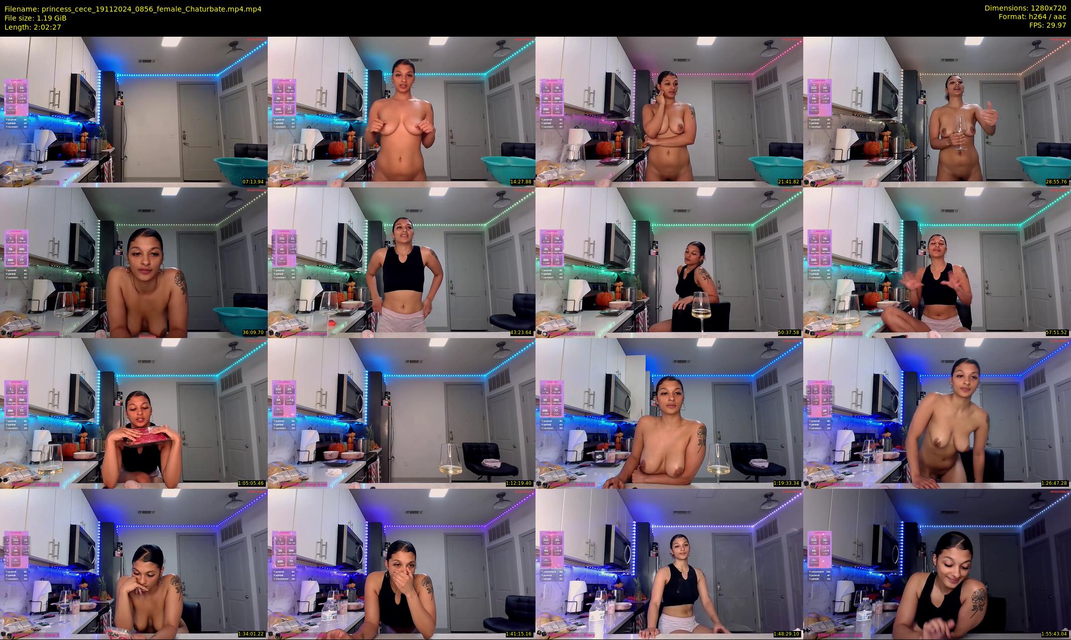 princess_cece — 123 minute Chaturbate female cam show recording, 720p, Nov 19, 2024