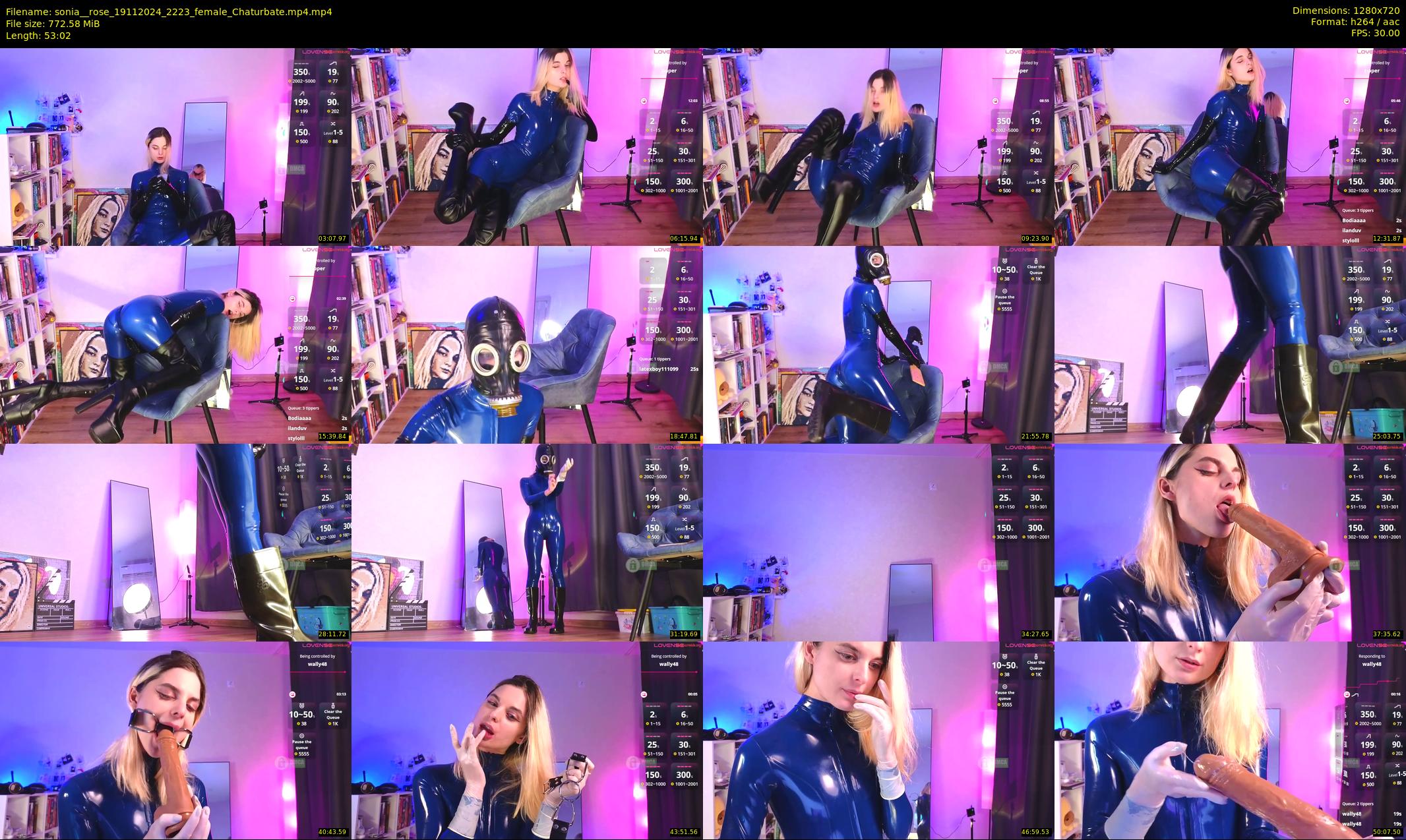 sonia__rose — 54 minute Chaturbate female cam show recording, 720p, Nov 19, 2024