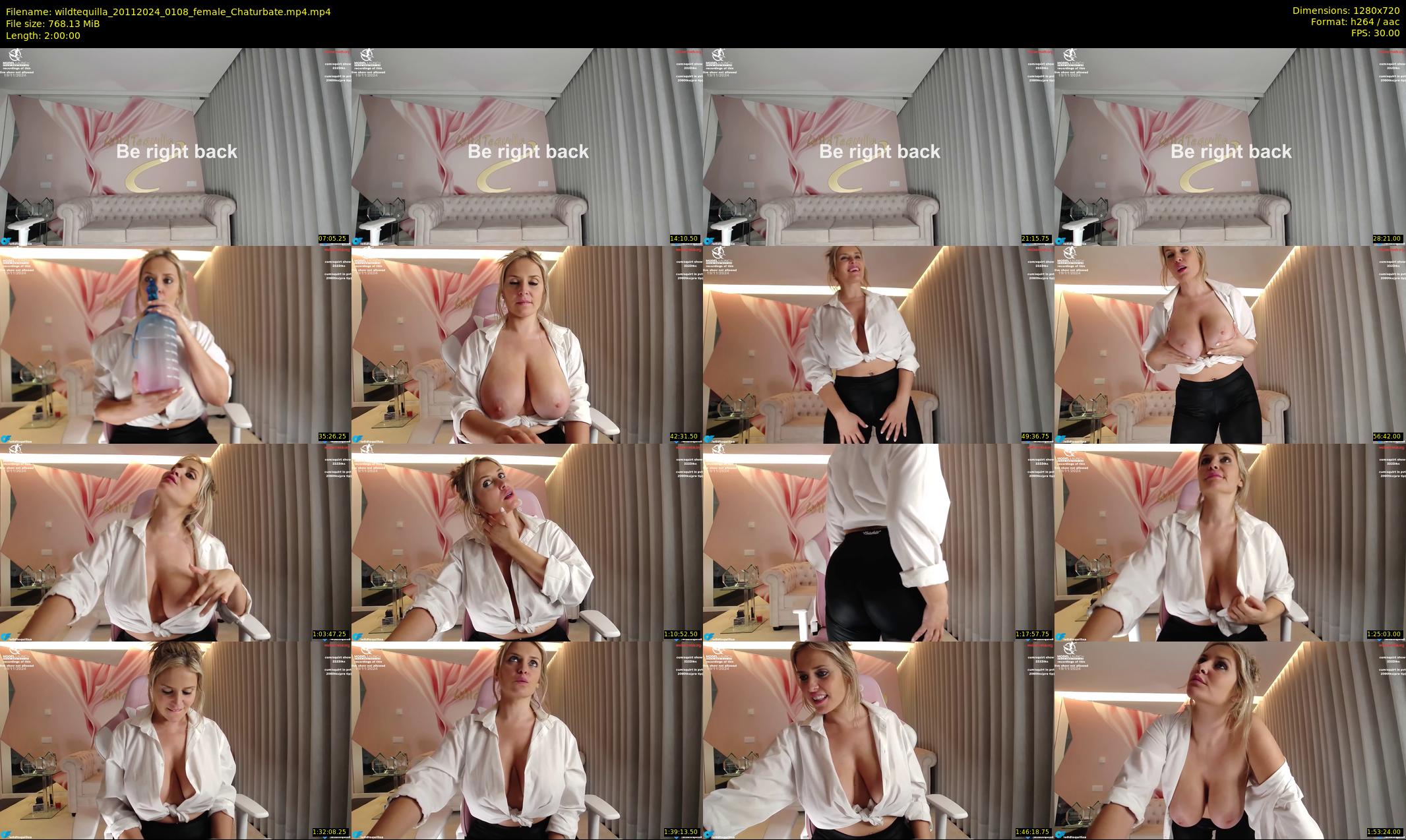 wildtequilla — 120 minute Chaturbate couple cam show recording, 720p, Nov 20, 2024