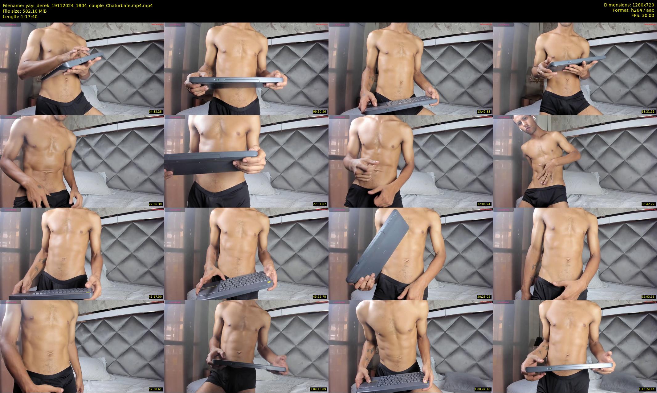 yayi_derek — 78 minute Chaturbate couple cam show recording, 720p, Nov 19, 2024