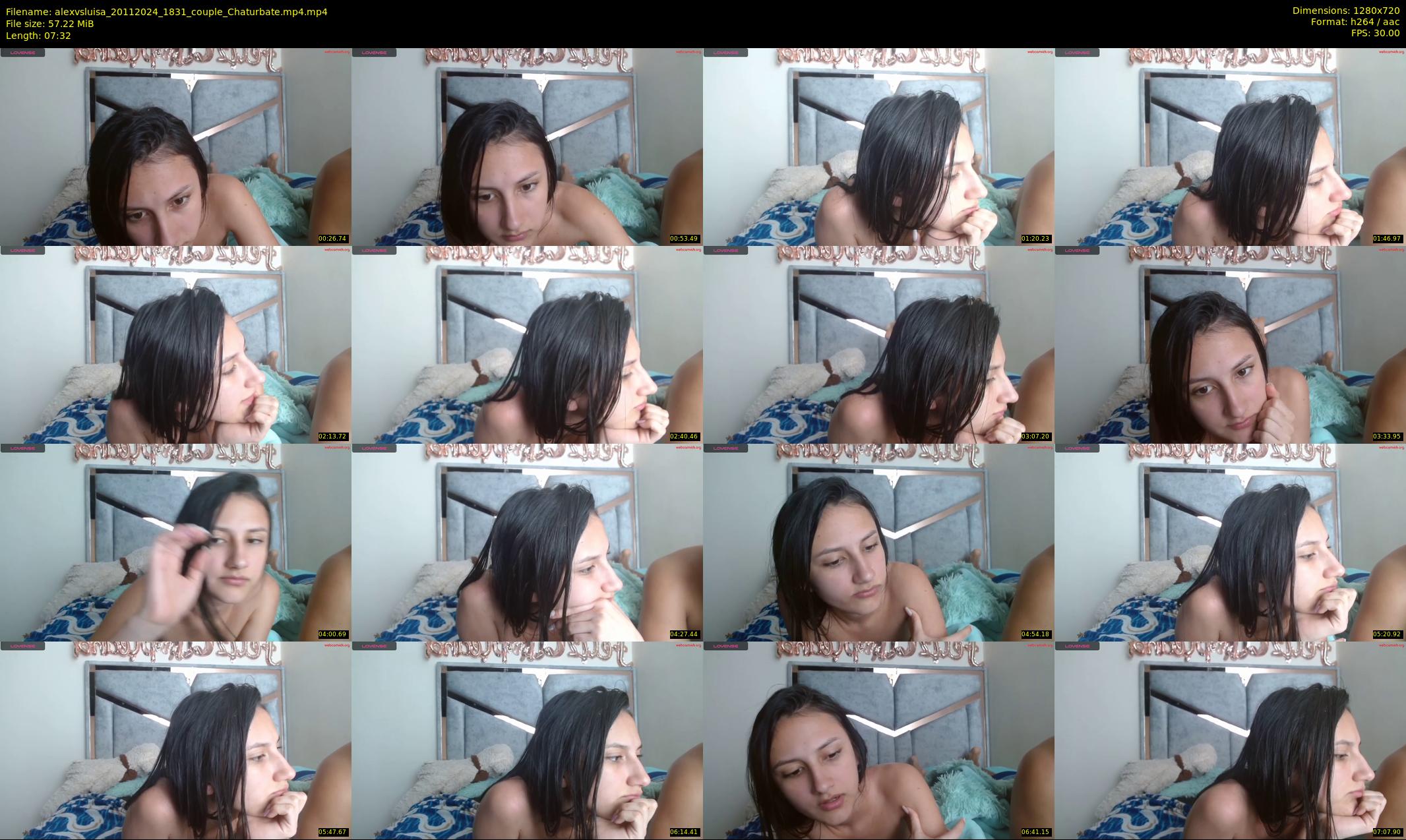 alexvsluisa — 8 minute Chaturbate couple cam show recording, 720p, Nov 20, 2024