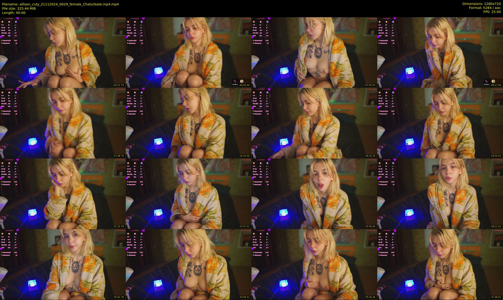 allison_cuty — 40 minute Chaturbate female cam show recording, 720p, Nov 21, 2024