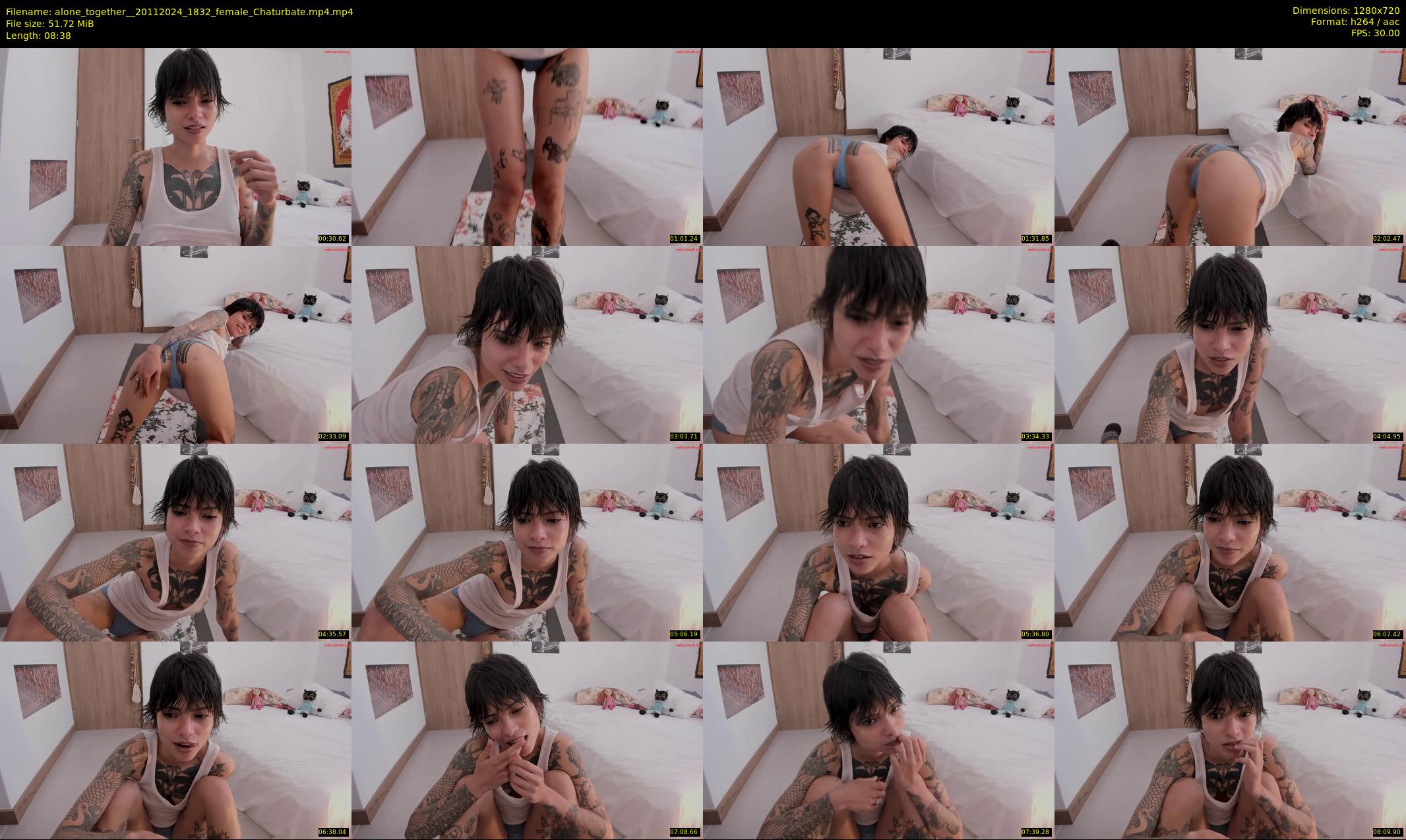 alone_together_ — 9 minute Chaturbate female cam show recording, 720p, Nov 20, 2024