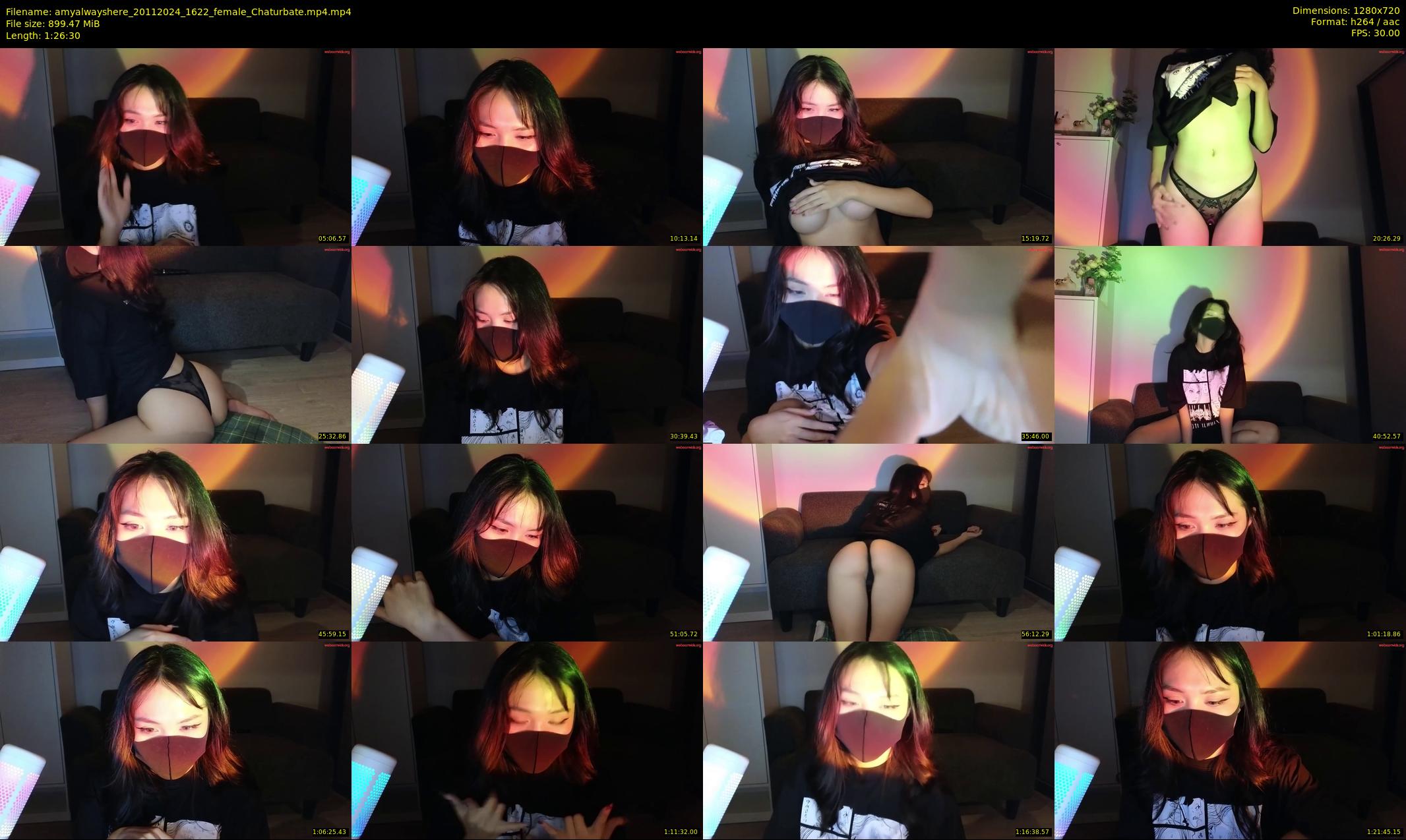 amyalwayshere — 87 minute Chaturbate female cam show recording, 720p, Nov 20, 2024