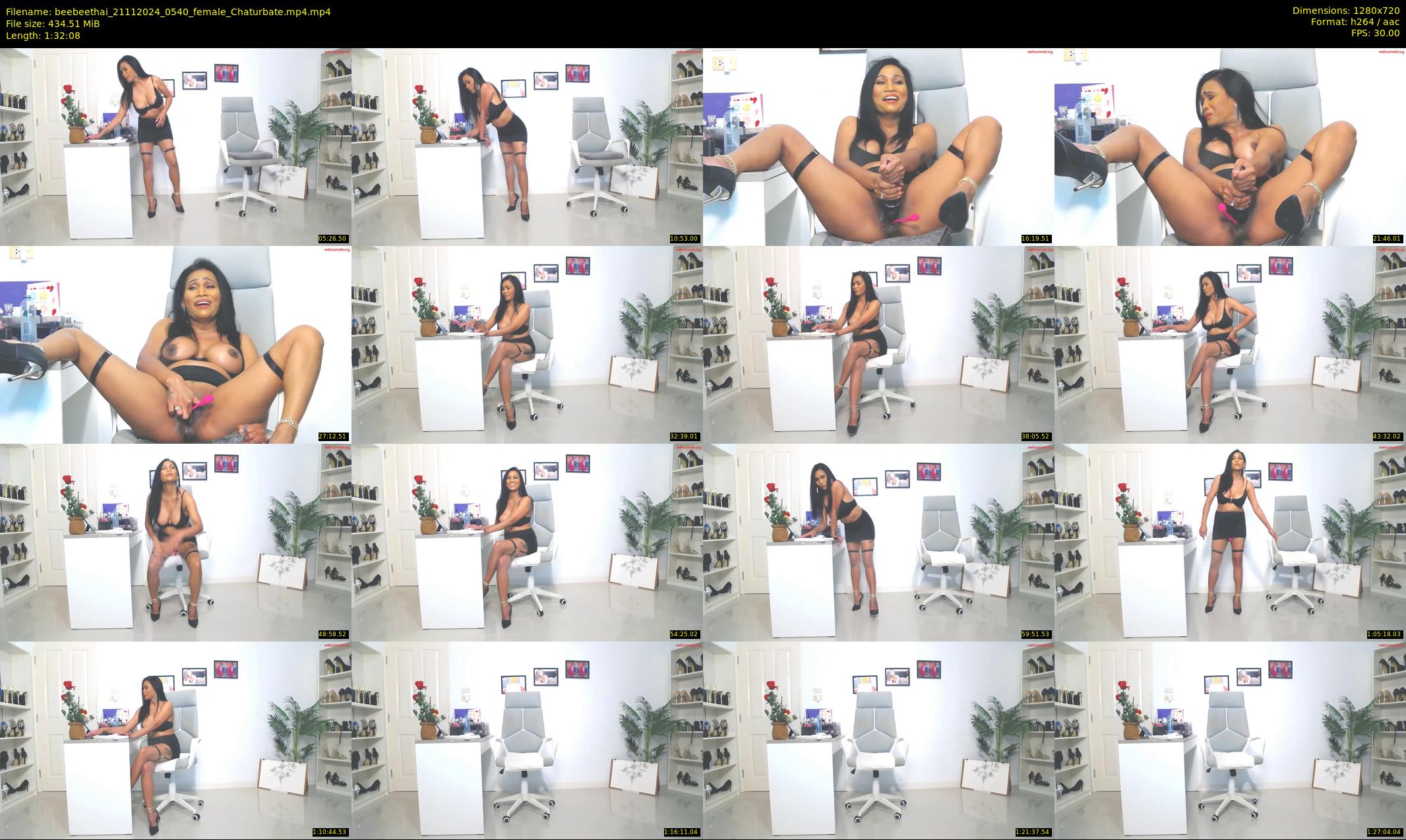 beebeethai — 93 minute Chaturbate female cam show recording, 720p, Nov 21, 2024