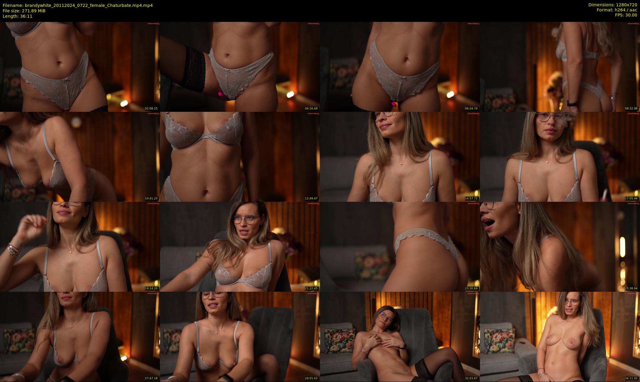 brandywhite — 37 minute Chaturbate female cam show recording, 720p, Nov 20, 2024