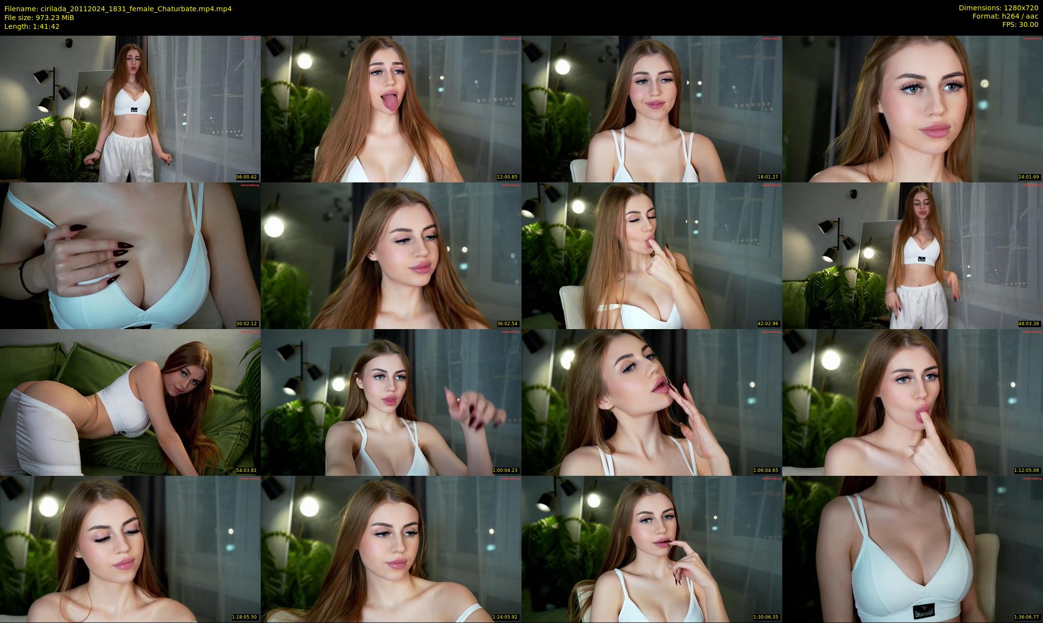 cirilada — 102 minute Chaturbate female cam show recording, 720p, Nov 20, 2024