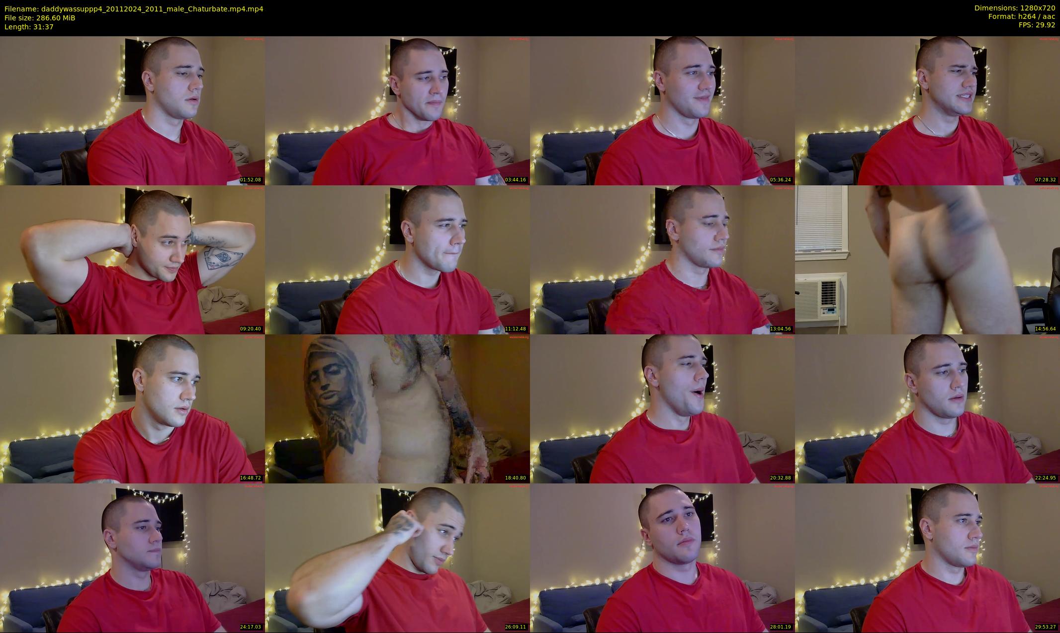 daddywassuppp4 — 32 minute Chaturbate male cam show recording, 720p, Nov 20, 2024