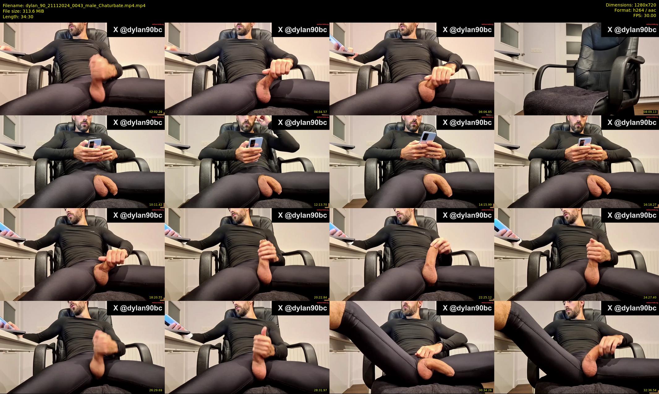 dylan_90 — 35 minute Chaturbate male cam show recording, 720p, Nov 21, 2024
