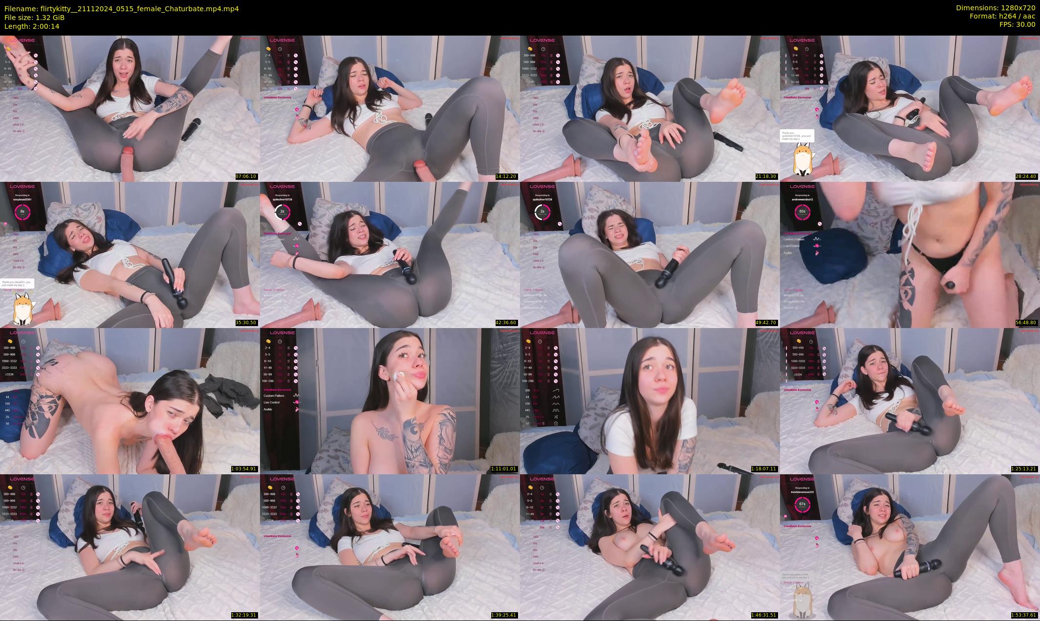 flirtykitty_ — 121 minute Chaturbate female cam show recording, 720p, Nov 21, 2024